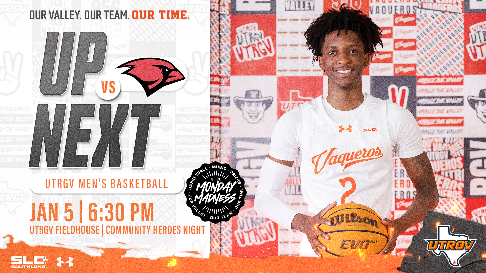 Men's Basketball Up Next vs. UIW