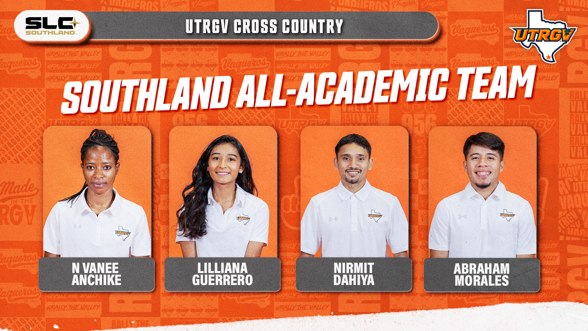 2025 Southland Cross Country All-Academic Awards