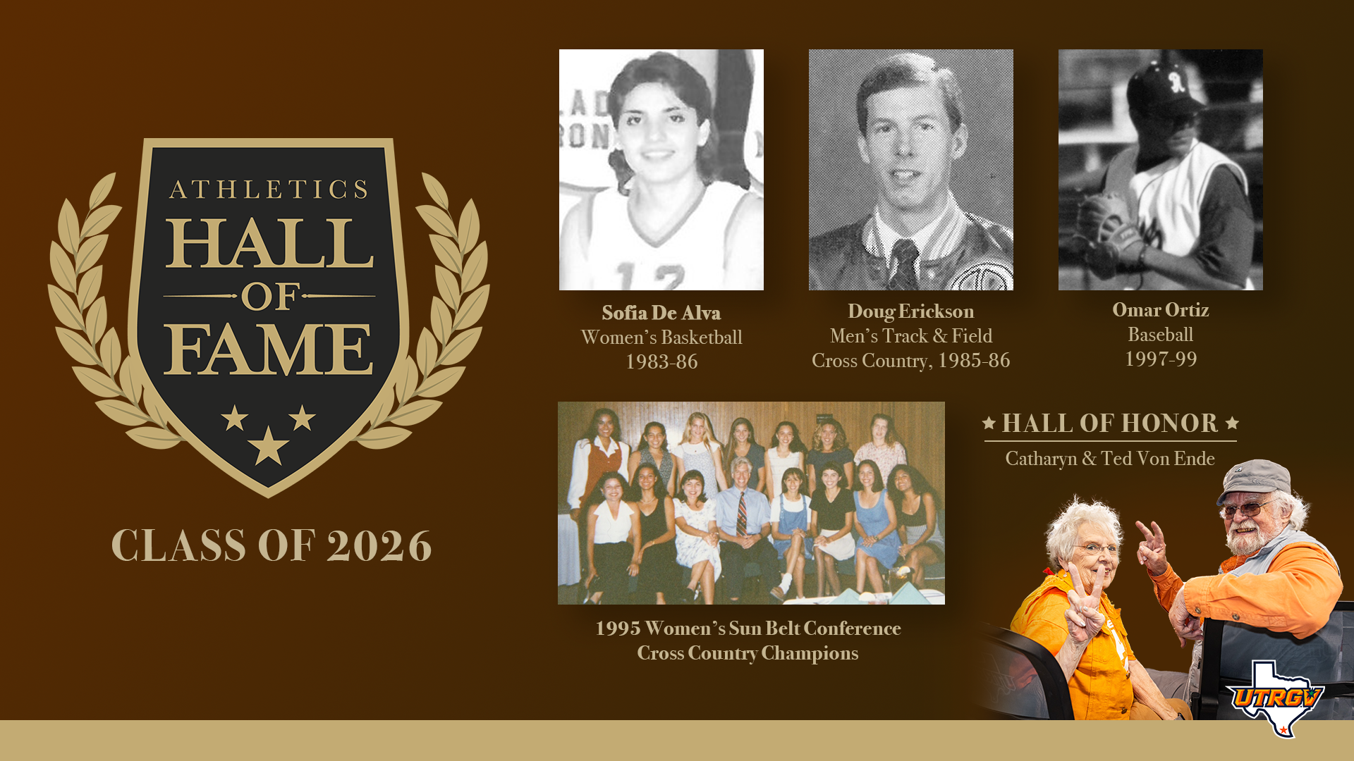 UTRGV Athletics Hall of Fame Class of 2026