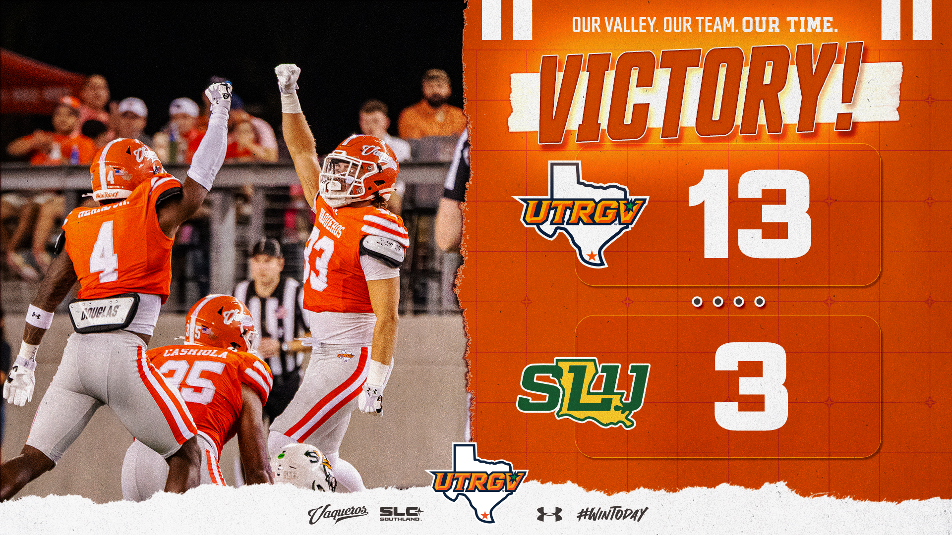 Victory UTRGV Football 13 Southeastern 3