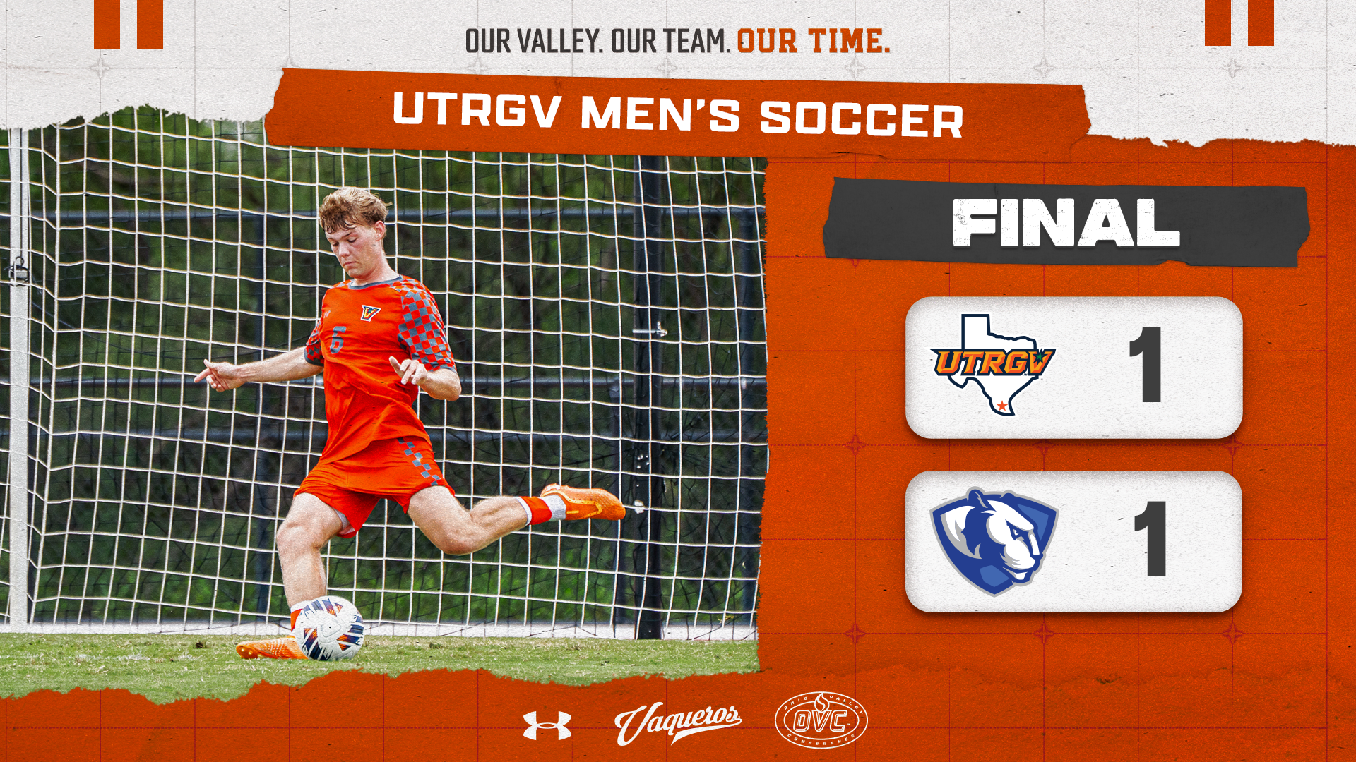 UTRGV Men's Soccer | Final | UTRGV 1, Eastern Illinois 1 | Photo of Tobias Buch