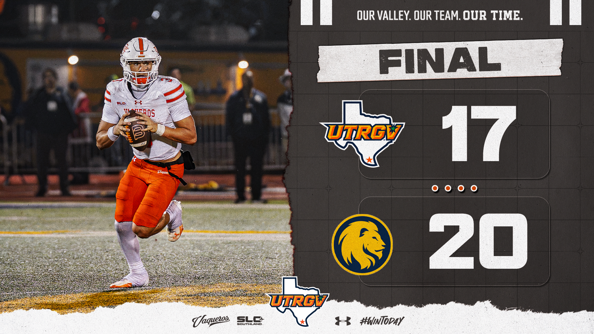 Final UTRGV 17 East Texas A&M 20