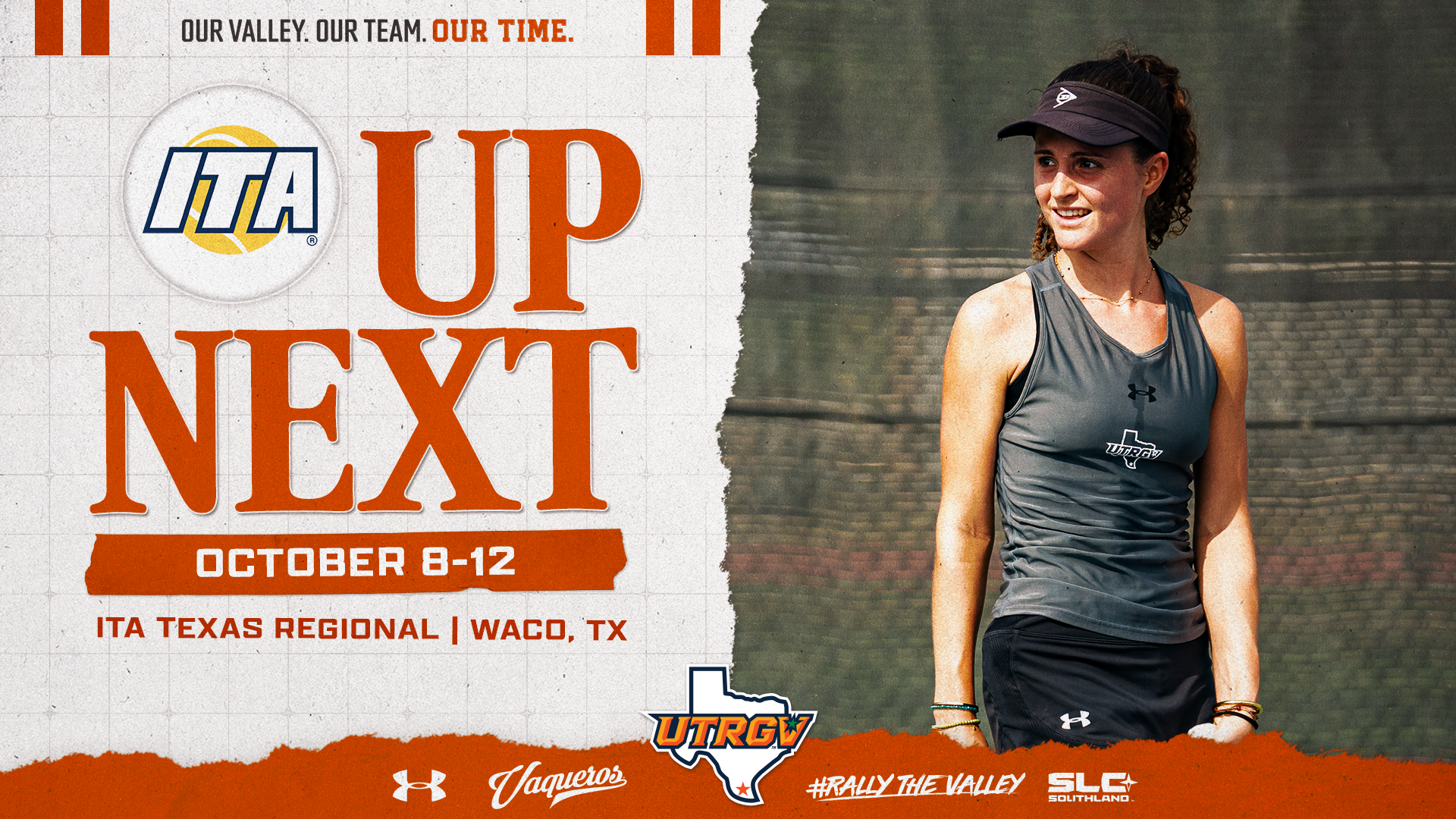 UTRGV Women's Tennis | Up Next | ITA Texas Regional | October 8-12 | Waco, TX | Photo of Luna Buijtenhuijs