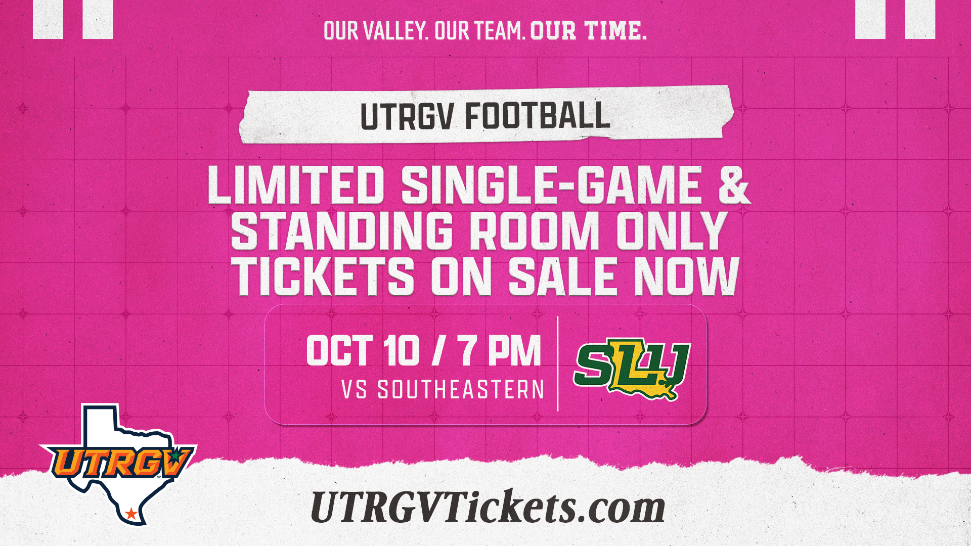 Football Single-Game Tickets on Sale