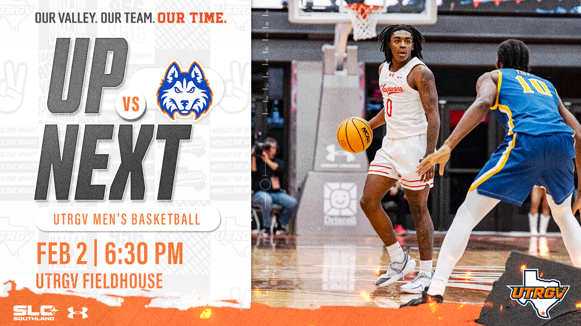 Men's Basketball Up Next vs. Houston Christian