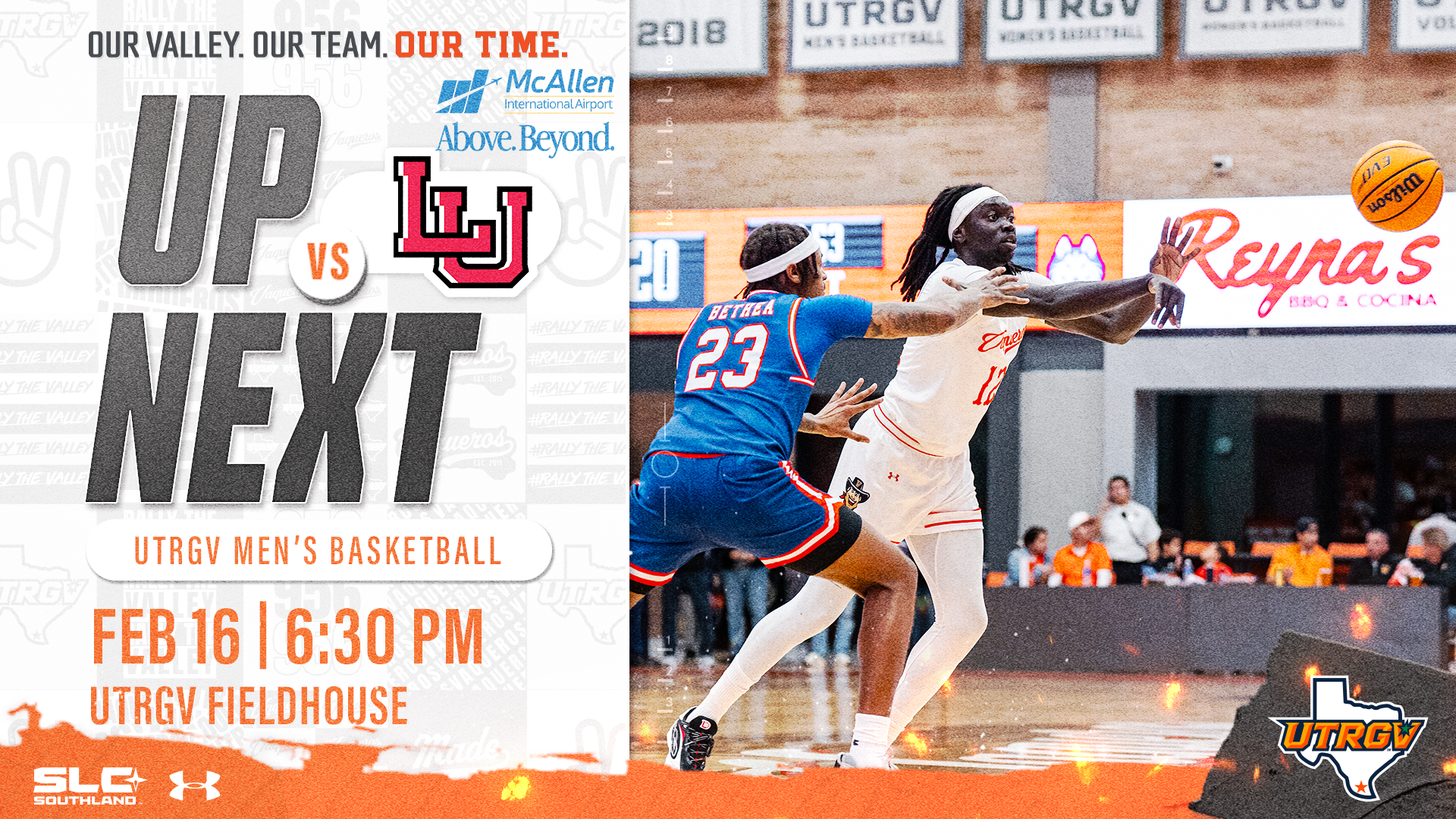 Men's Basketball Up Next vs. Lamar