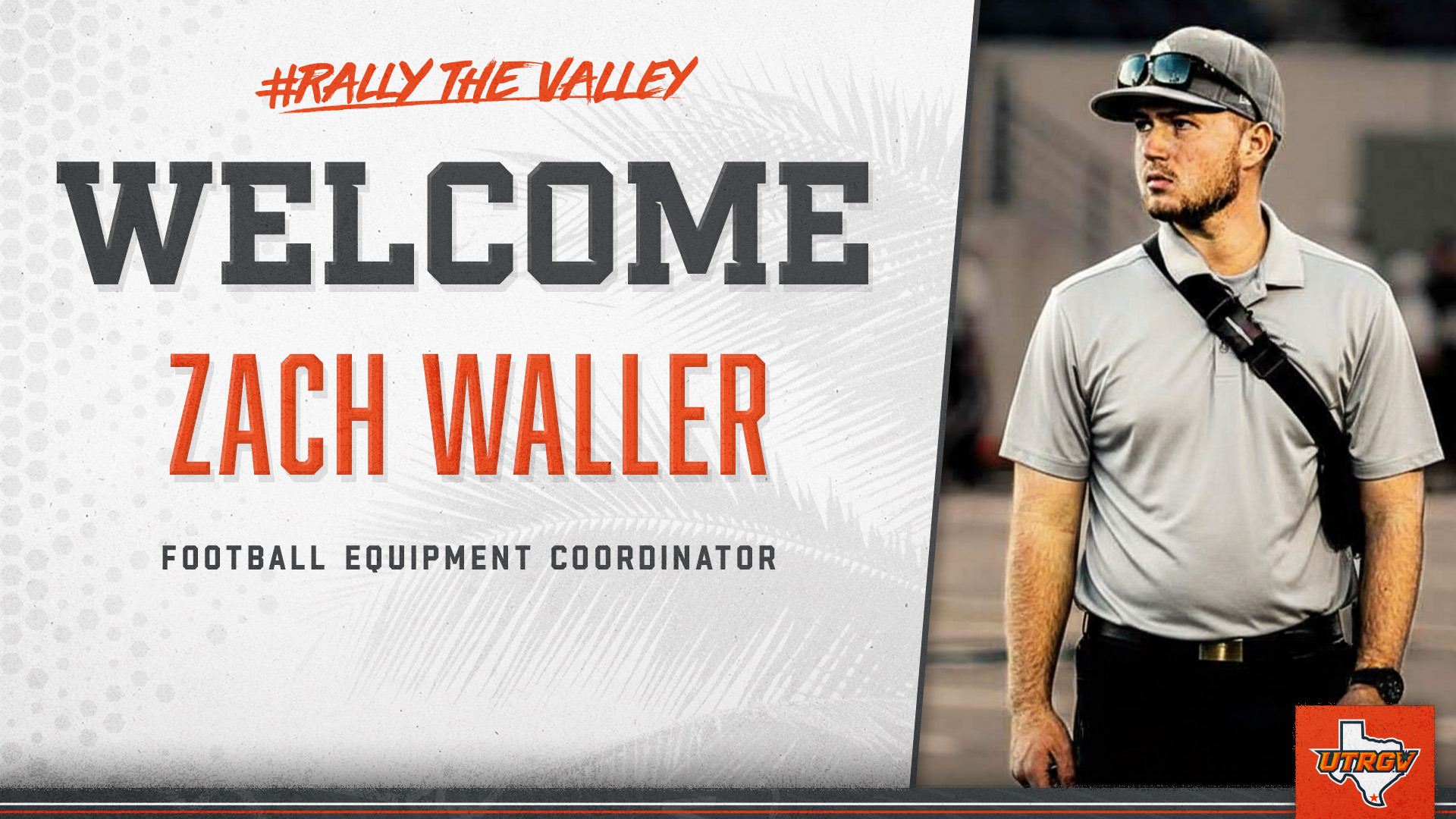 Welcome Zach Waller Football Equipment Coordinator