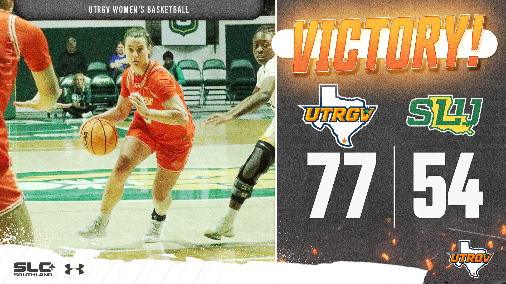 Victory UTRGV WBB 77 Southeastern 54