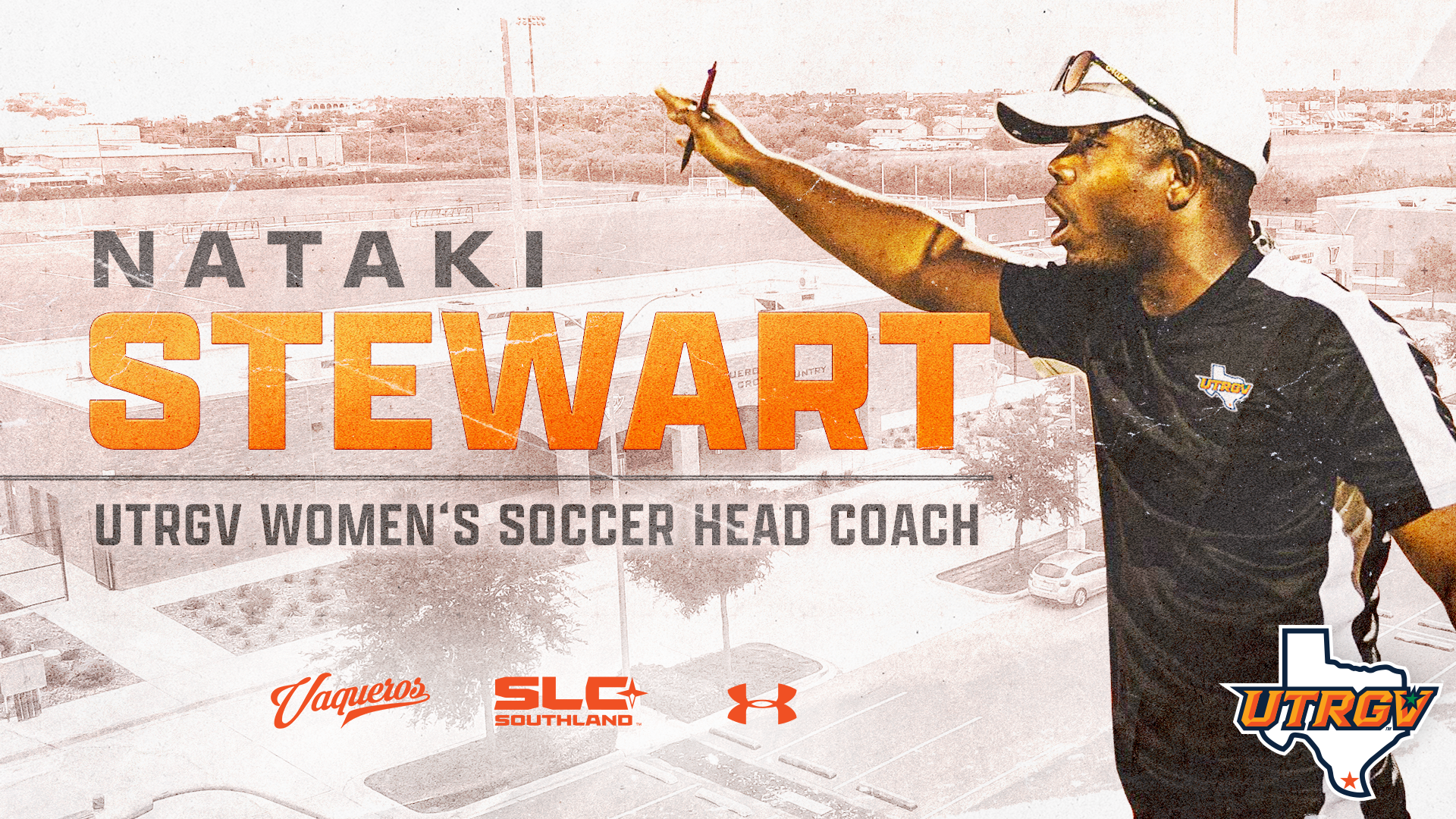 Welcome Coach Nataki Stewart Graphic Women's Soccer Head Coach