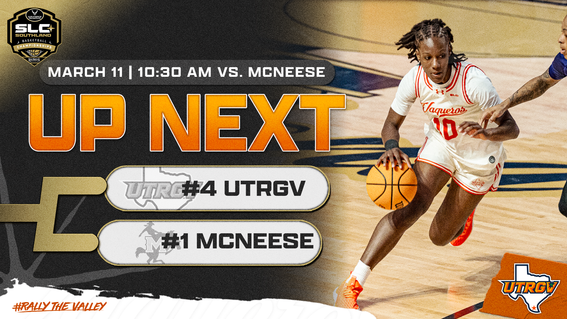 Up Next March 11 10:30 a.m. vs. McNeese