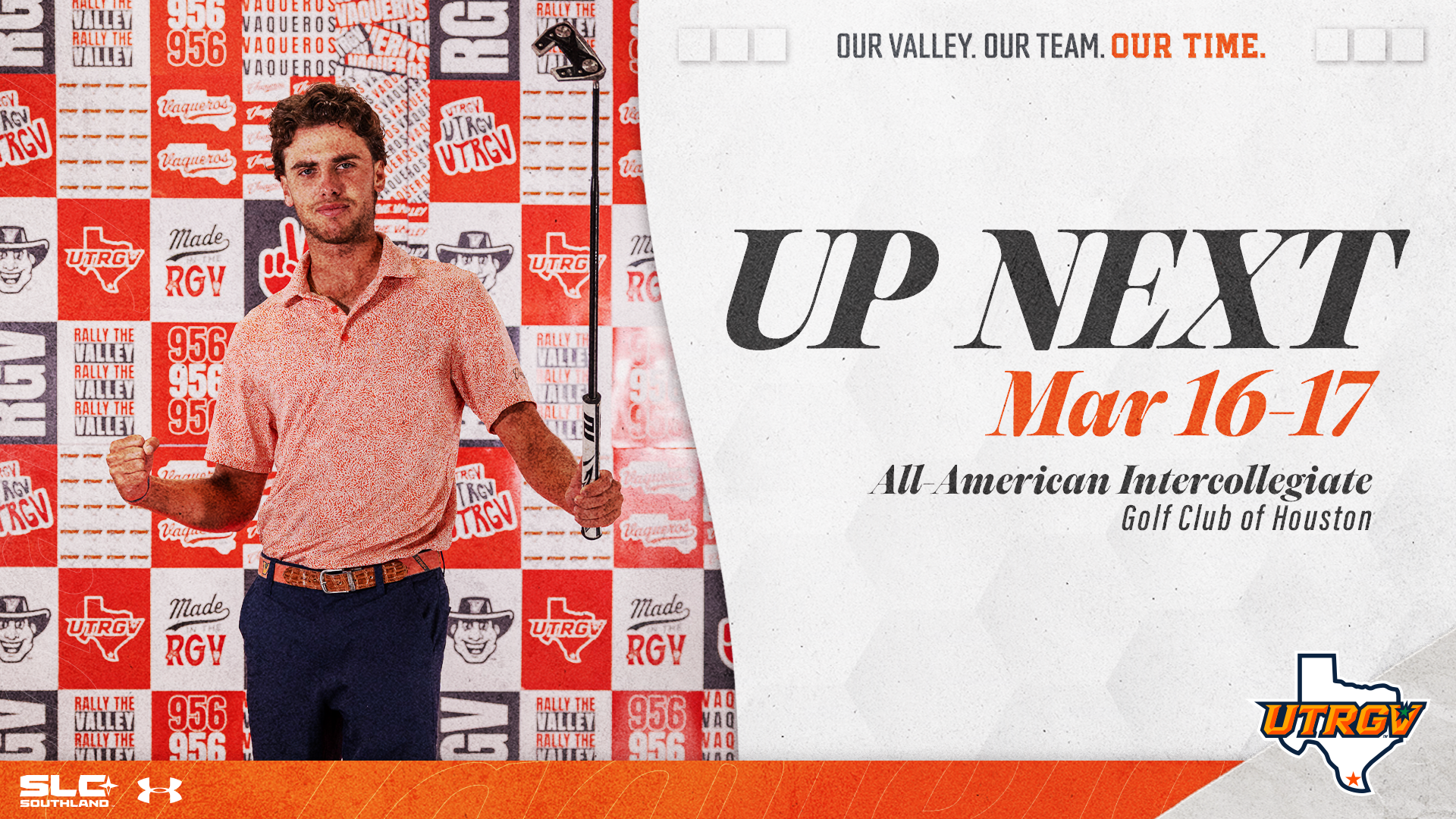 Men's Golf Up Next at All-American Intercollegiate Mar. 16-17 Golf Club of Houston