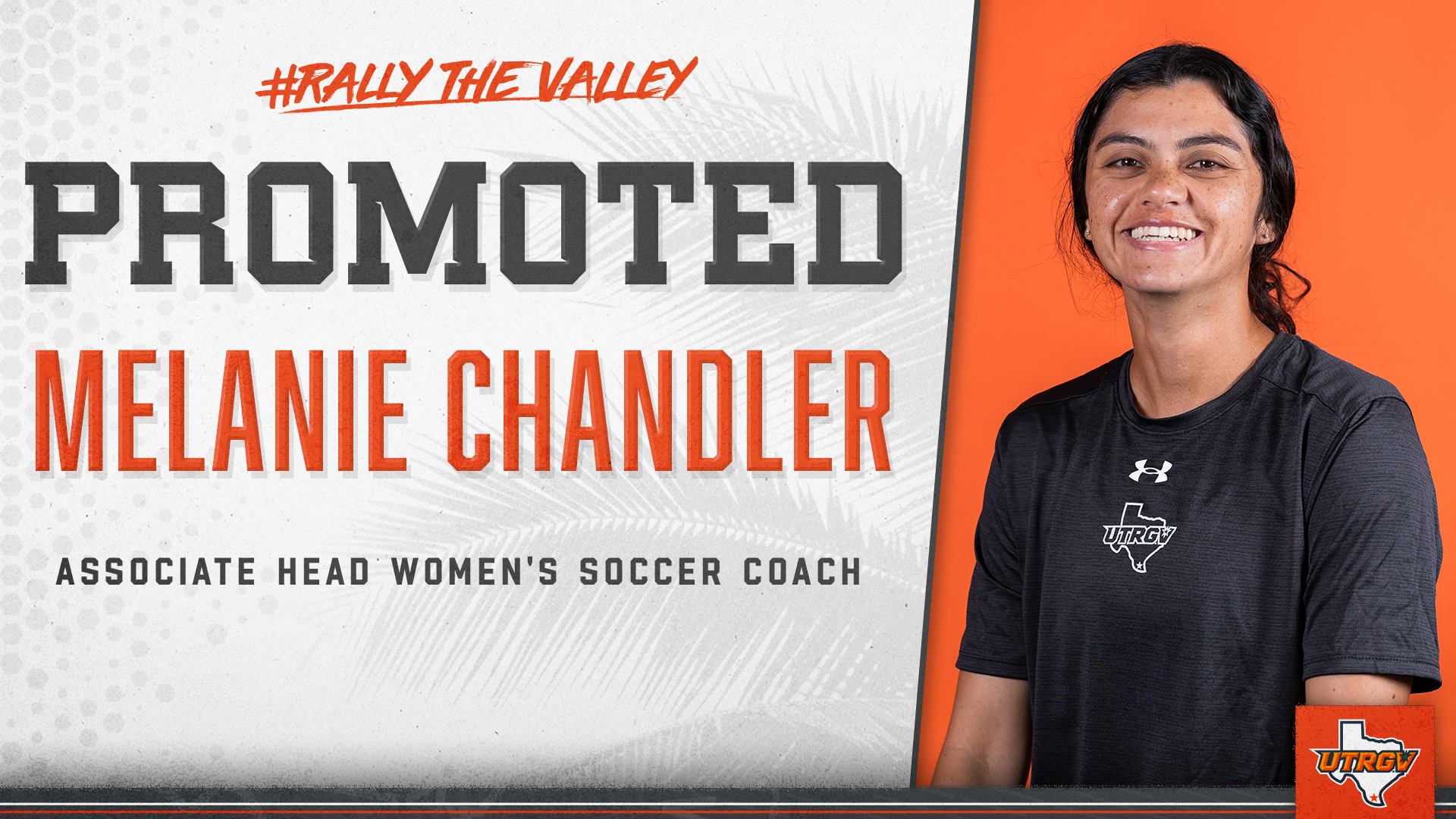 Melanie Chandler Promoted to Associate Head Coach - Photo of Melanie Chandler on right side