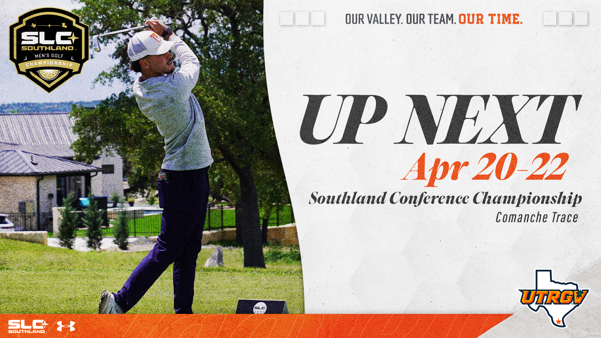 Men's Golf Up Next at Southland Conference Championship Apr. 20-22 at Comanche Trace Photo of Gabriel Dulon Villoslada