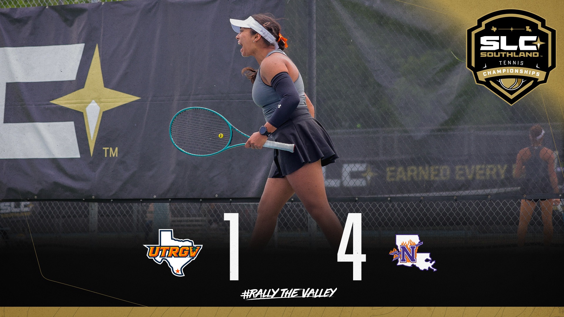 UTRGV Women's Tennis | Southland Conference Tournament Quarterfinals | Final | UTRGV 1, Northwestern State 4