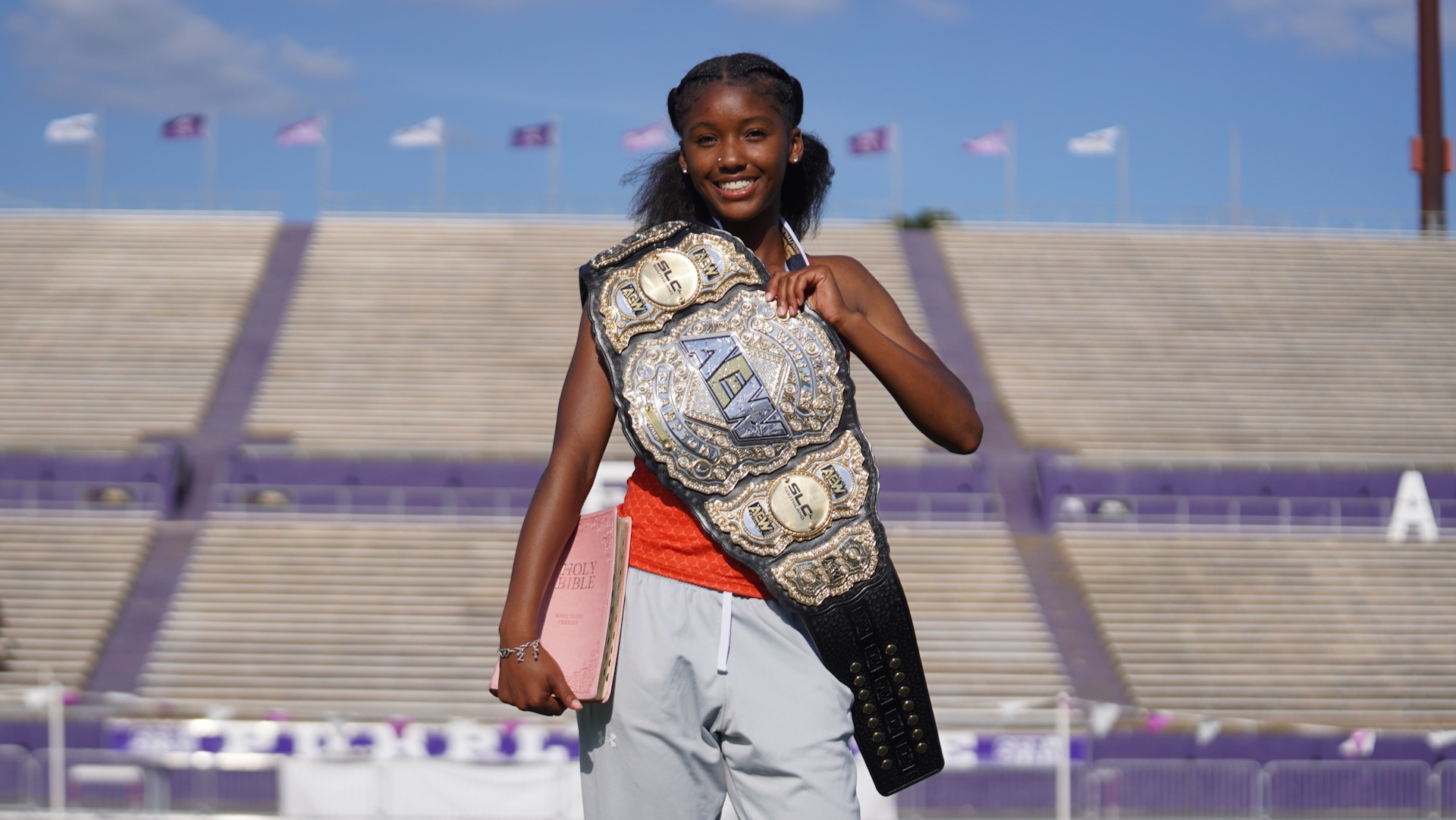 La'Zariah Bethany SLC Triple Jump Champion