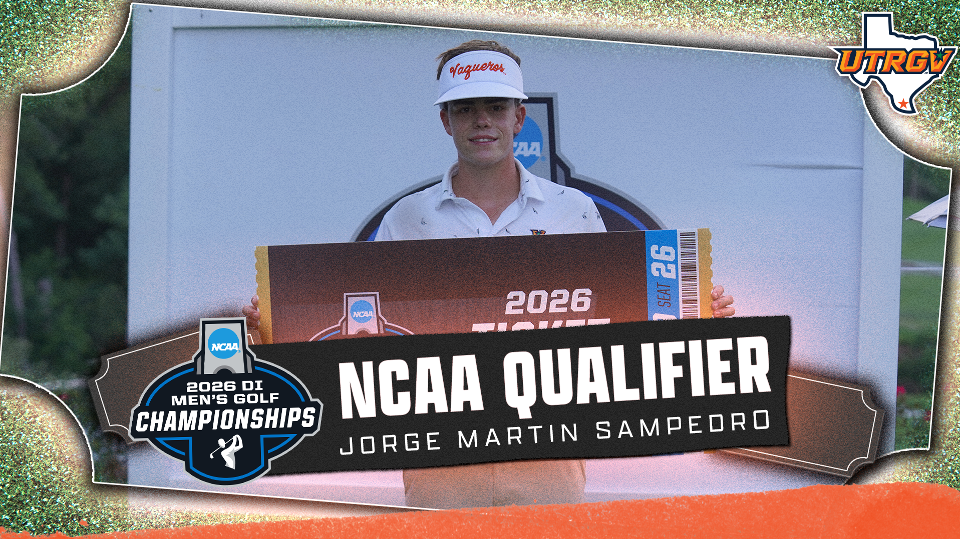 Jorge Martin Sampedro NCAA Qualifier Ticket Punched 2026 DI Men's Golf Championship