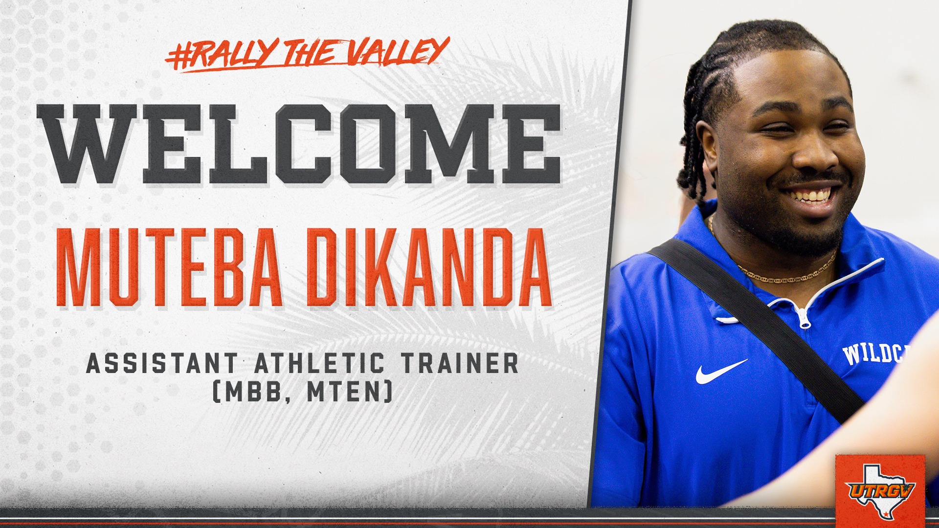 Welcome | Muteba Dikanda | Assistant Athletic Trainer (MBB, MTEN)