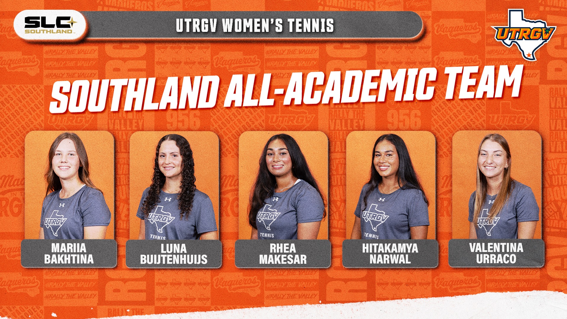 Southland Women's Tennis All-Academic Team