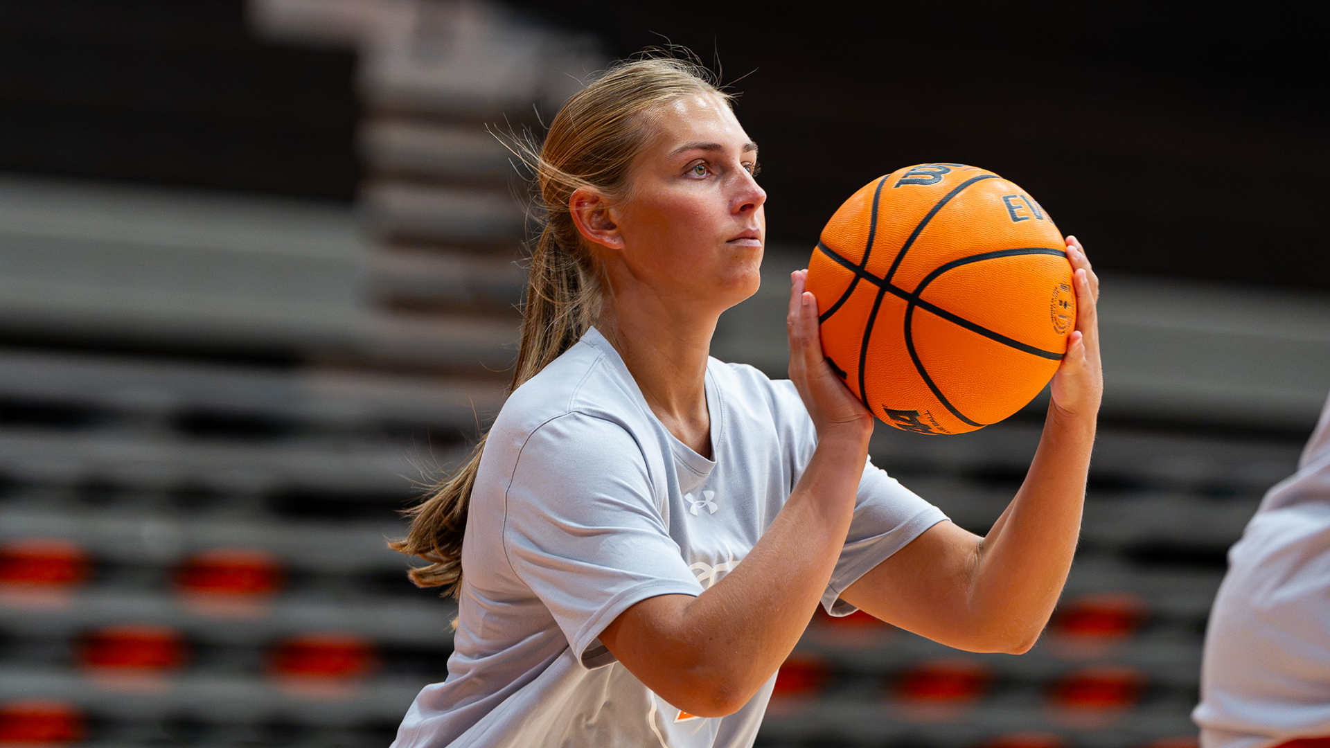 Madison Huhn at Practice