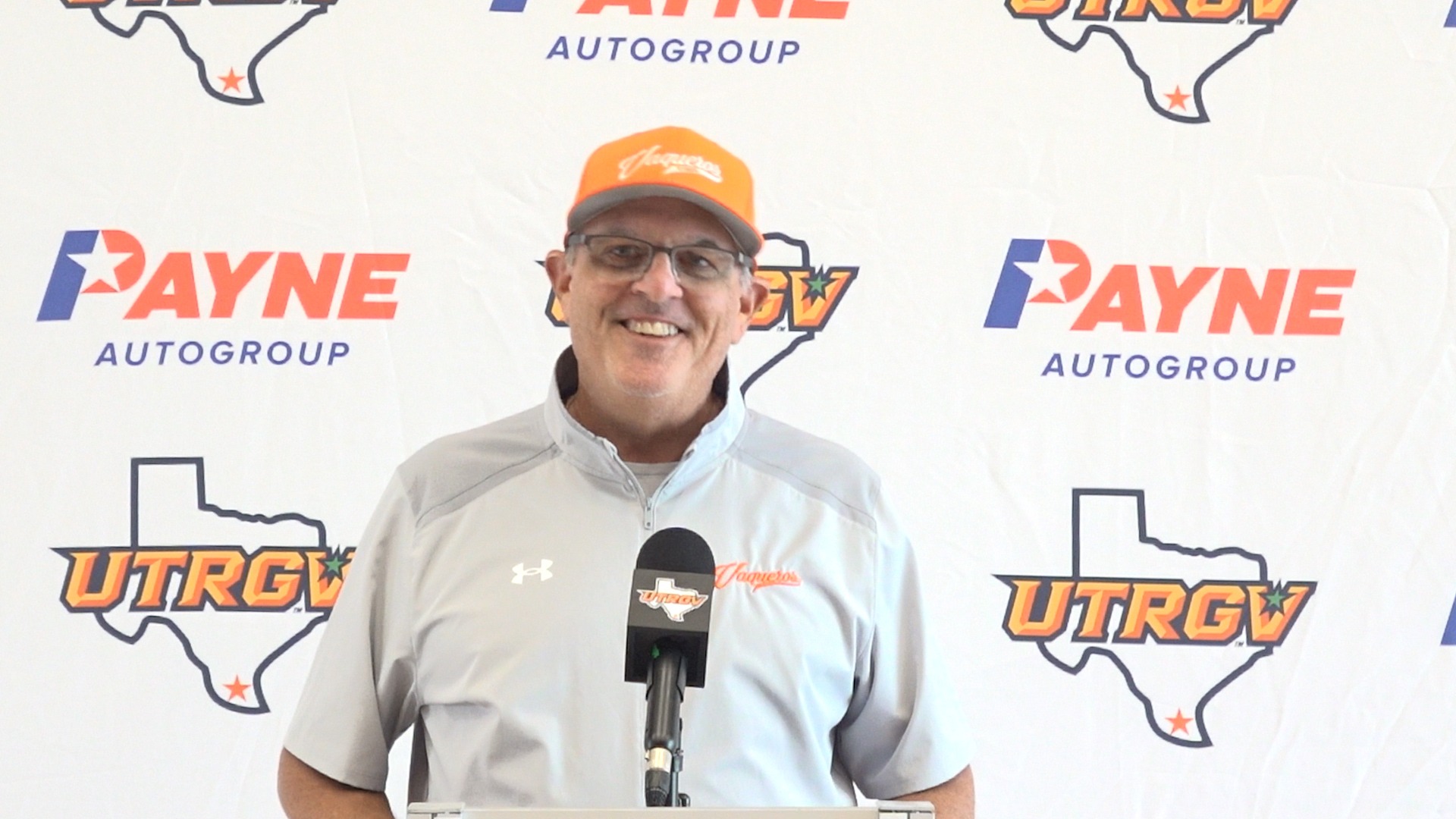 Head Coach Lane Lord speaks with media at weekly press conference