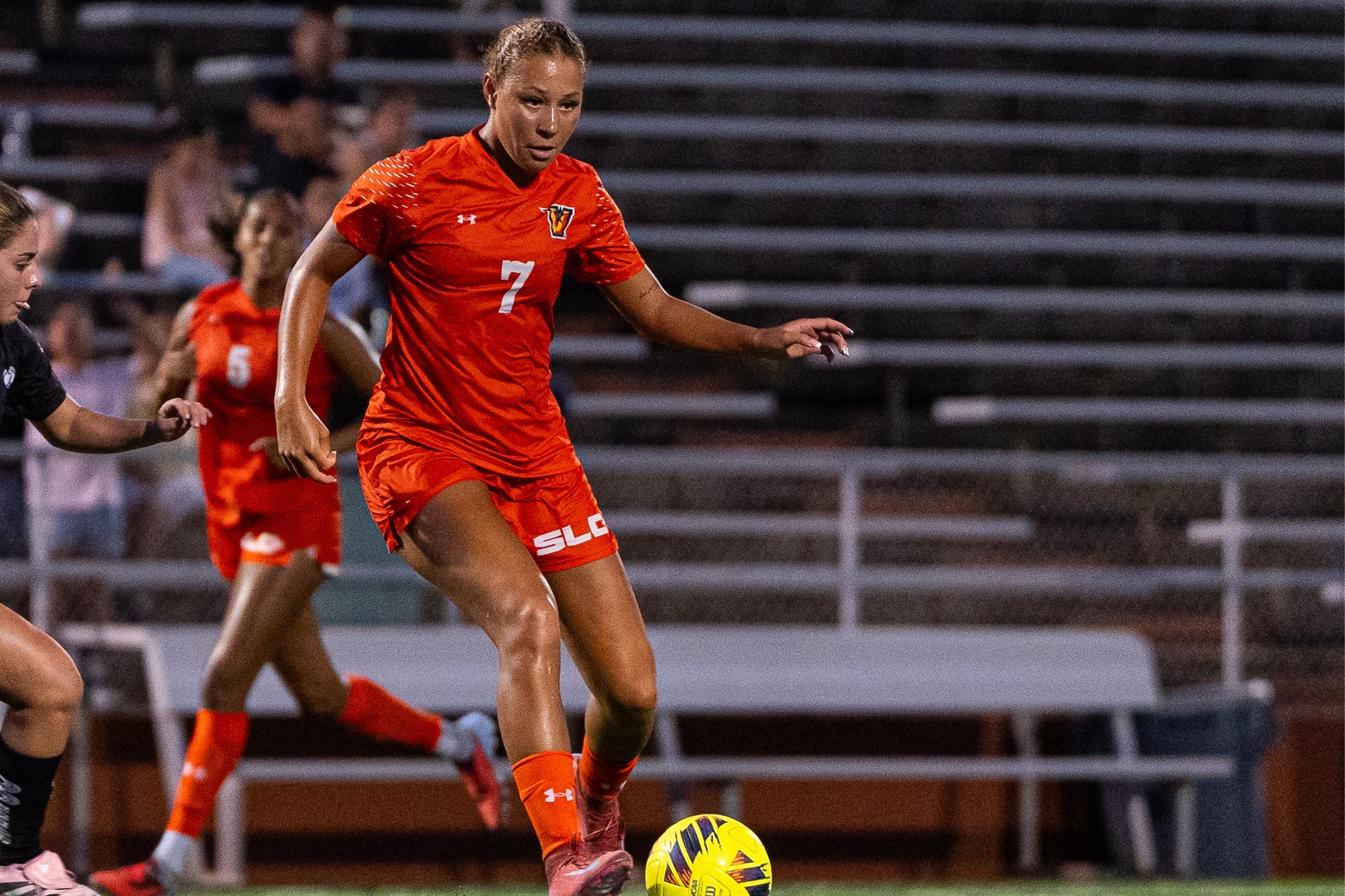 Isabella Burtini action shot with ball