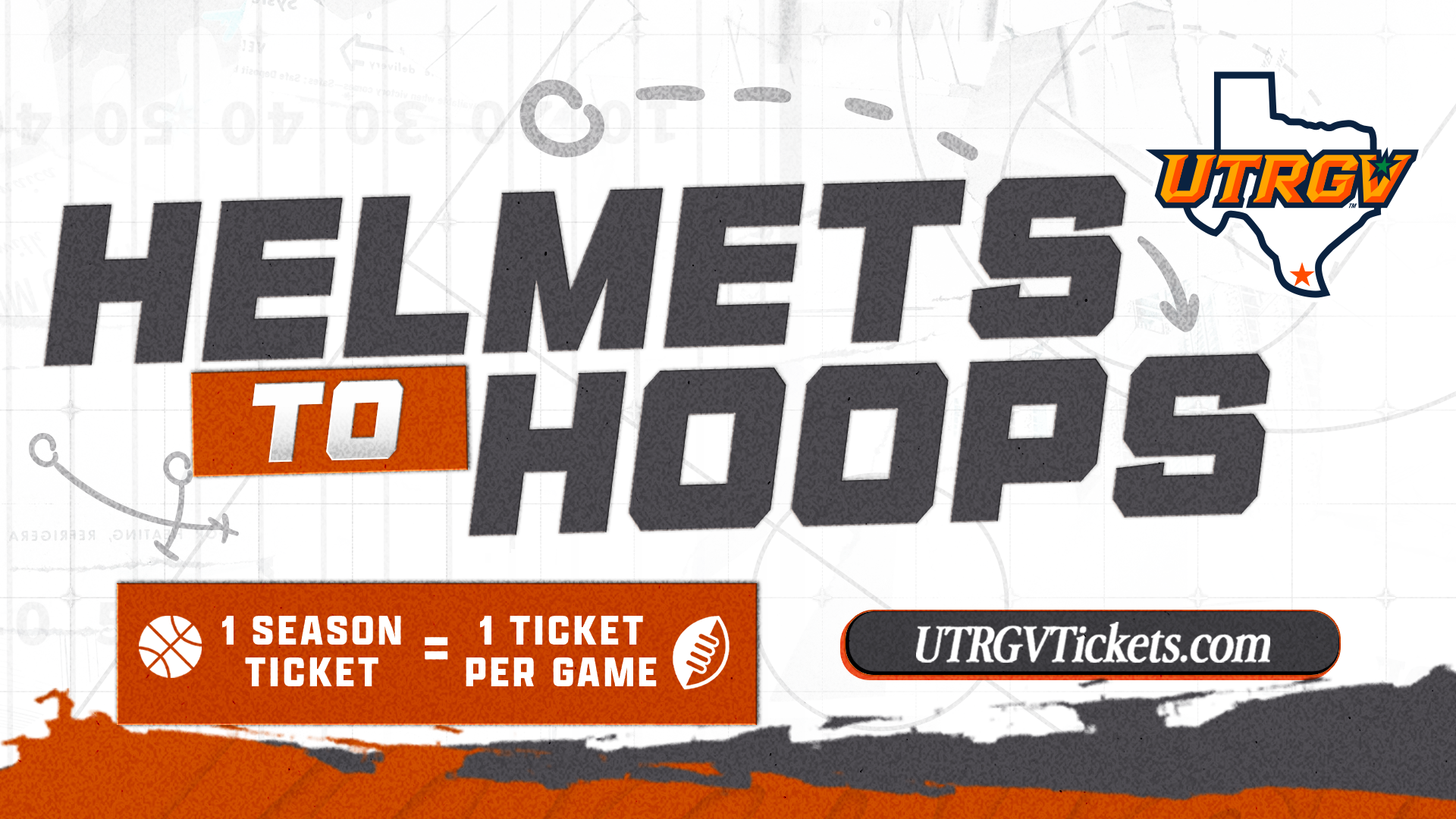 Helmets to Hoops Basketball Season Ticket Promo