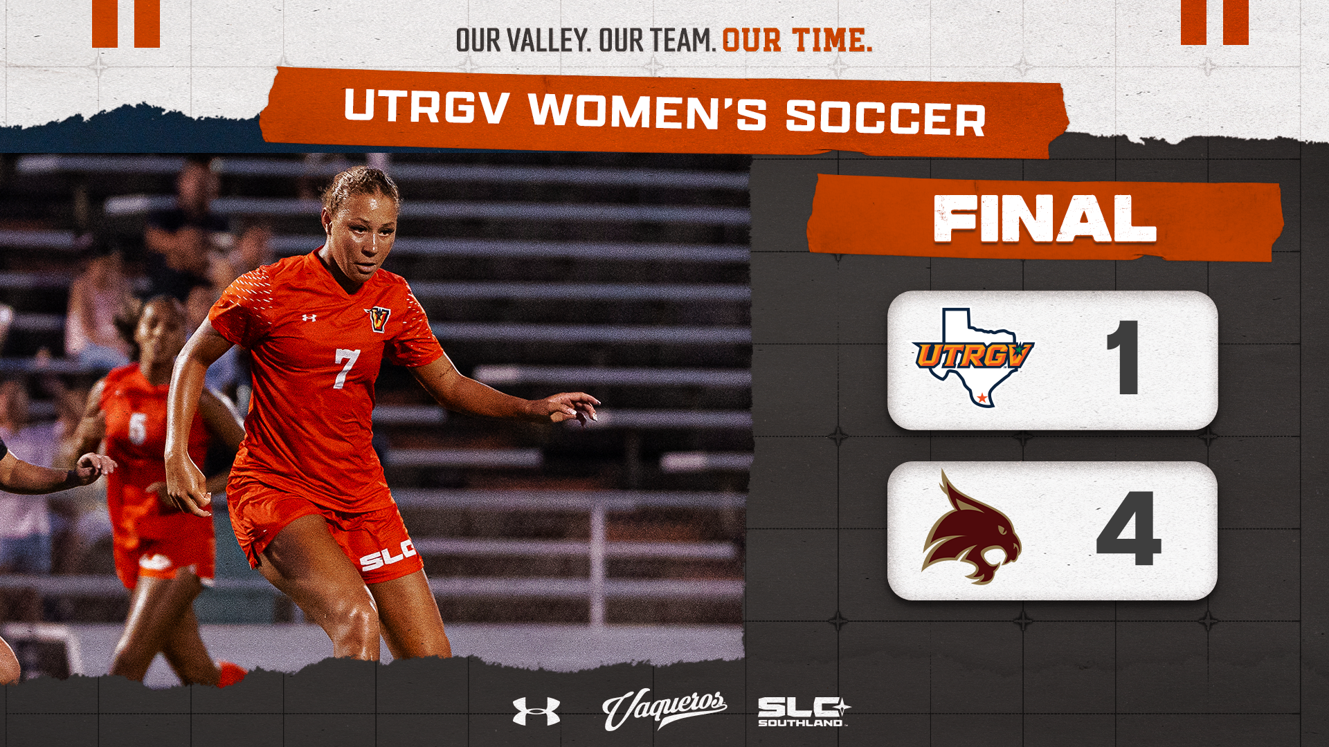 Final | UTRGV Women's Soccer | UTRGV 1, Texas State 4