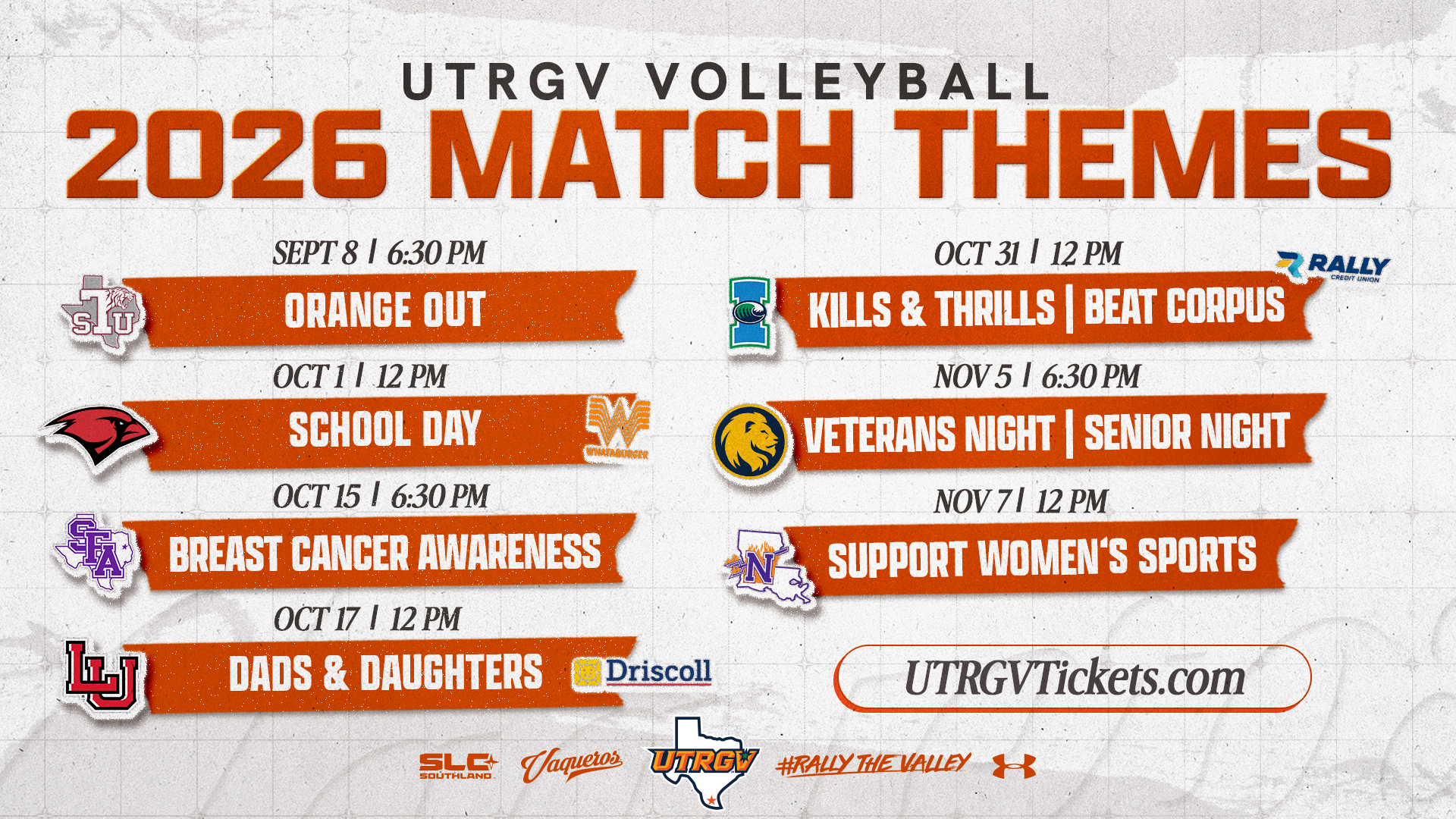 2026 Volleyball Match Themes