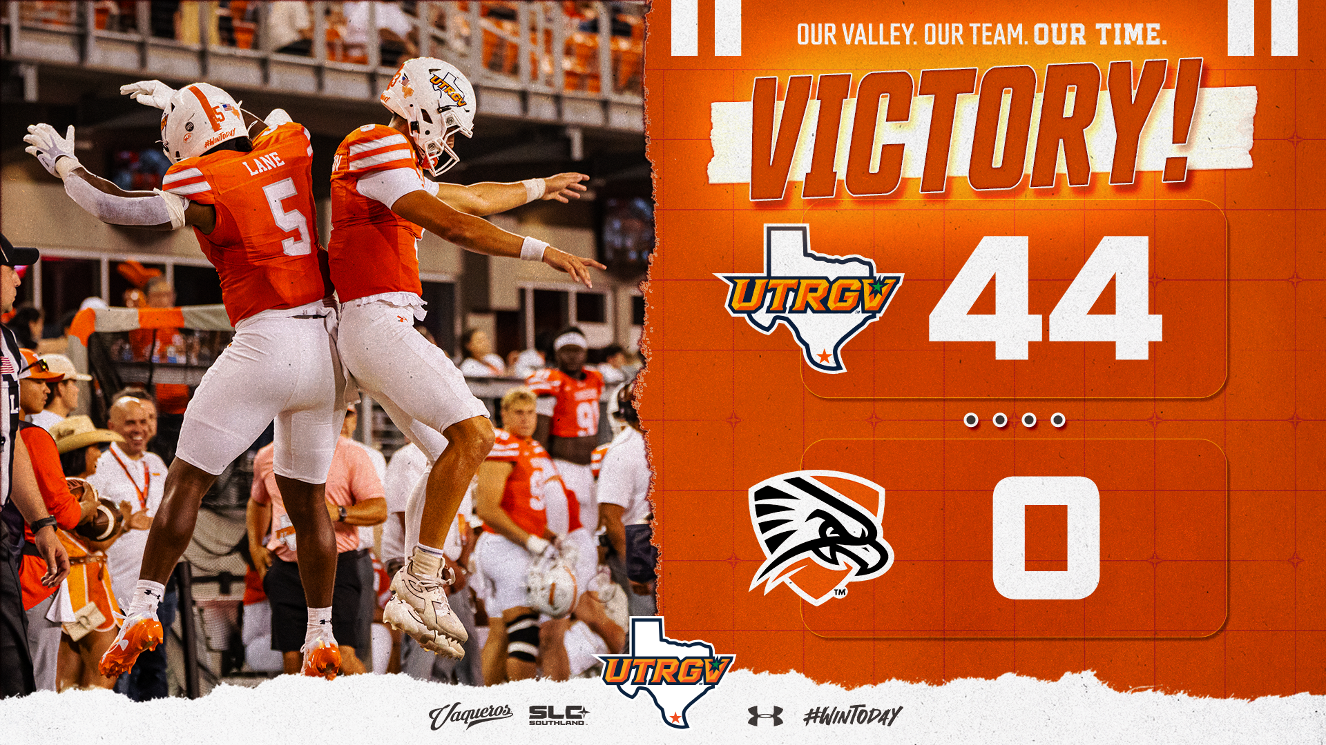 Victory UTRGV 44 UT Permian Basin 0