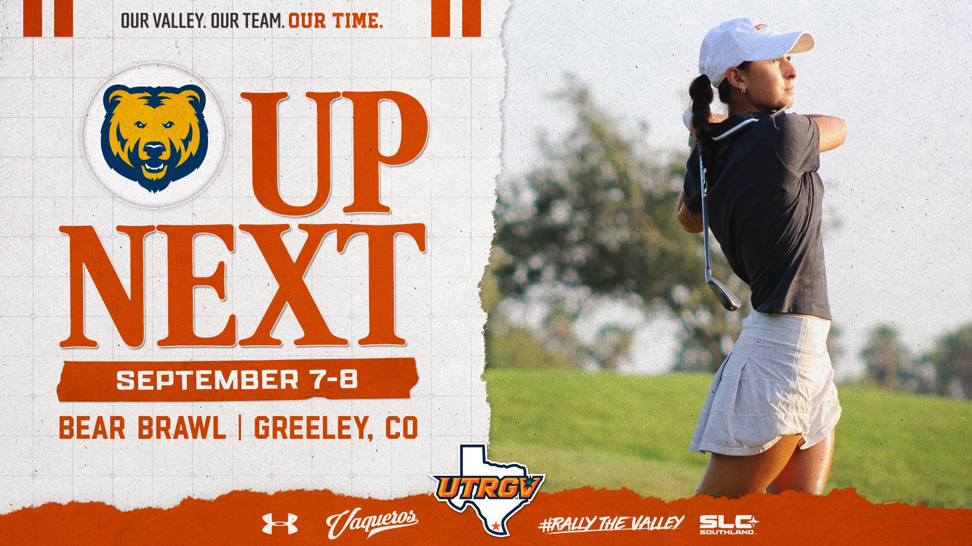 UTRGV Women's Golf | Up Next | Bear Brawl | Greeley, CO | September 7-8