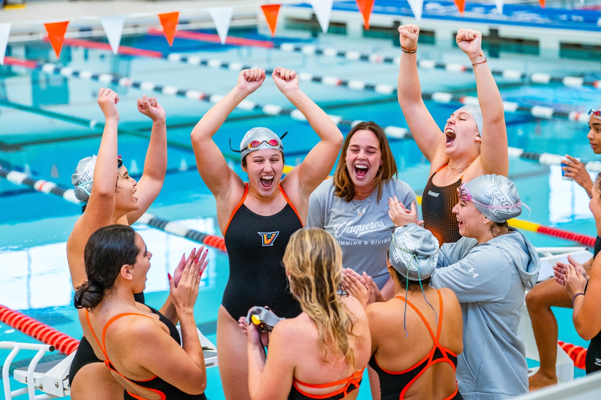 Gray Downs Orange in Orange & Gray Intrasquad Meet