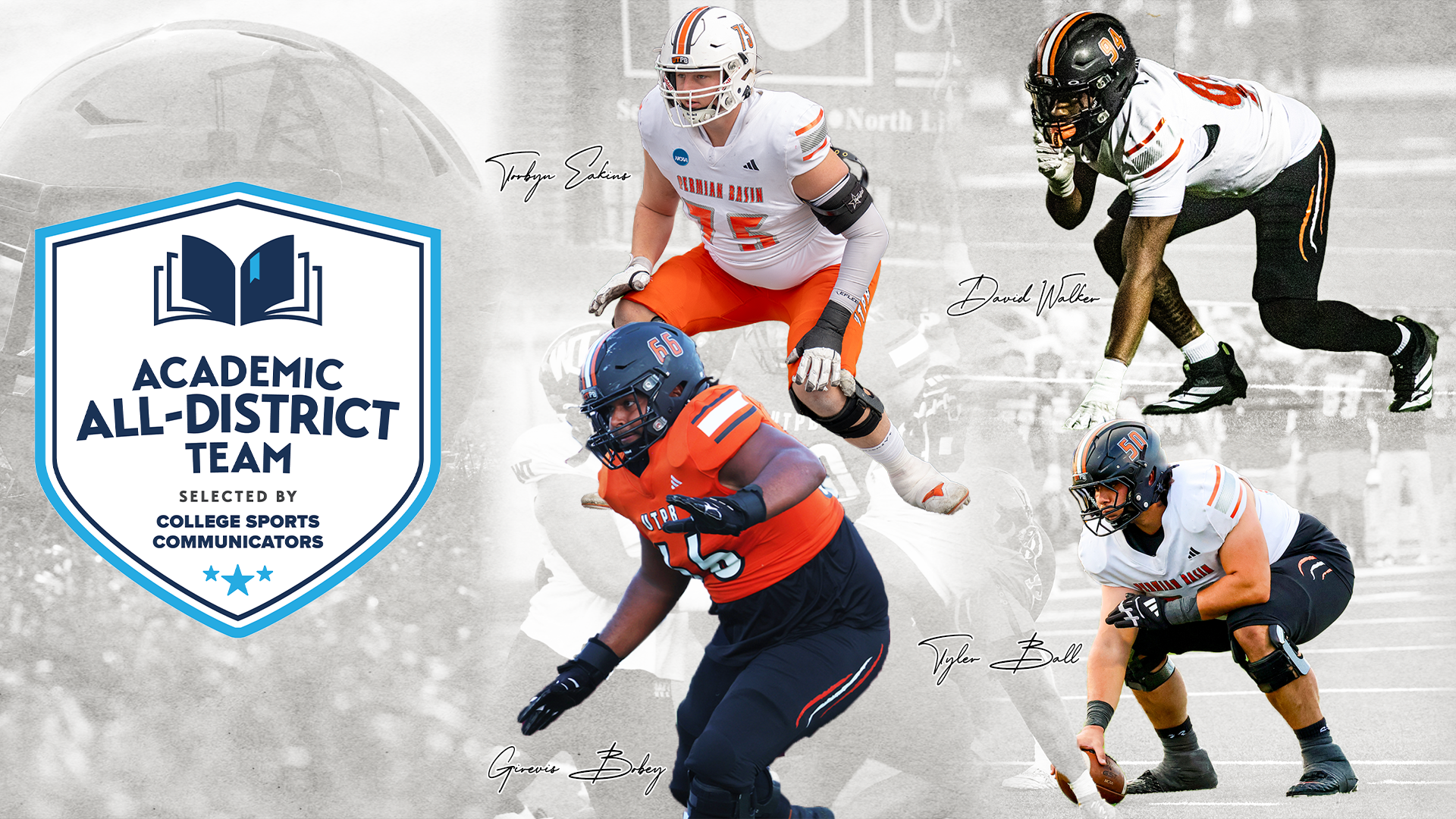 Academic All District - Fball