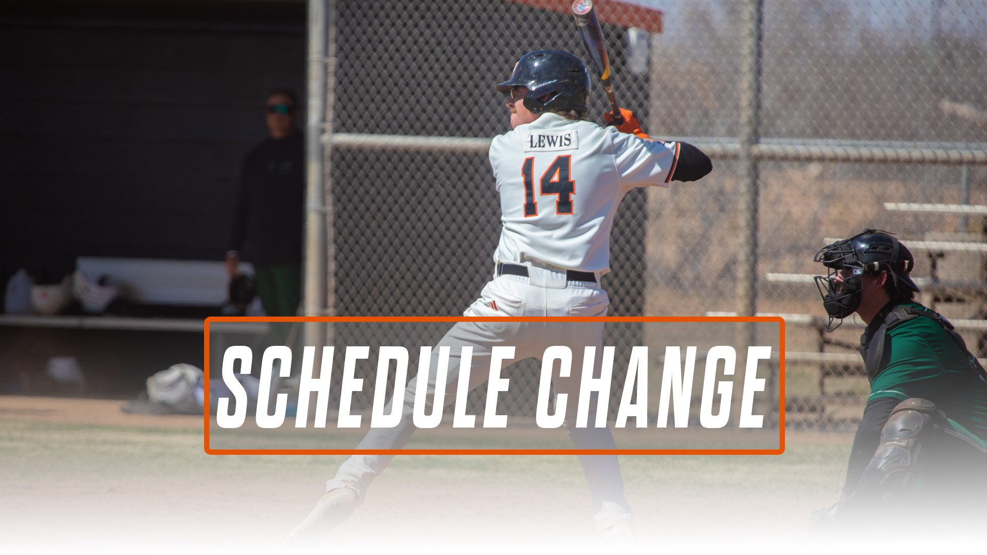 Schedule Change - baseball