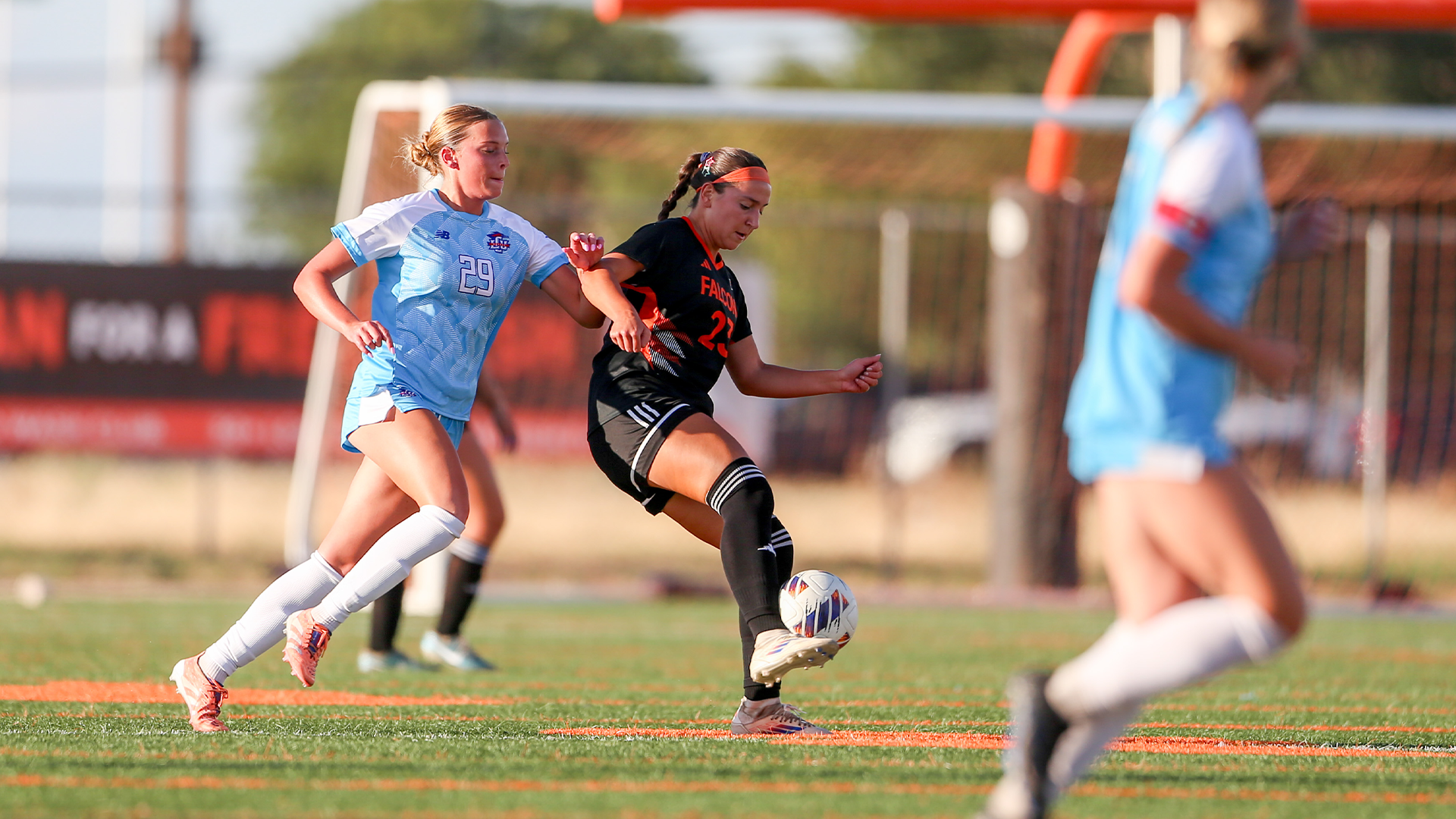 Ailene Rodarte dribbling the ball