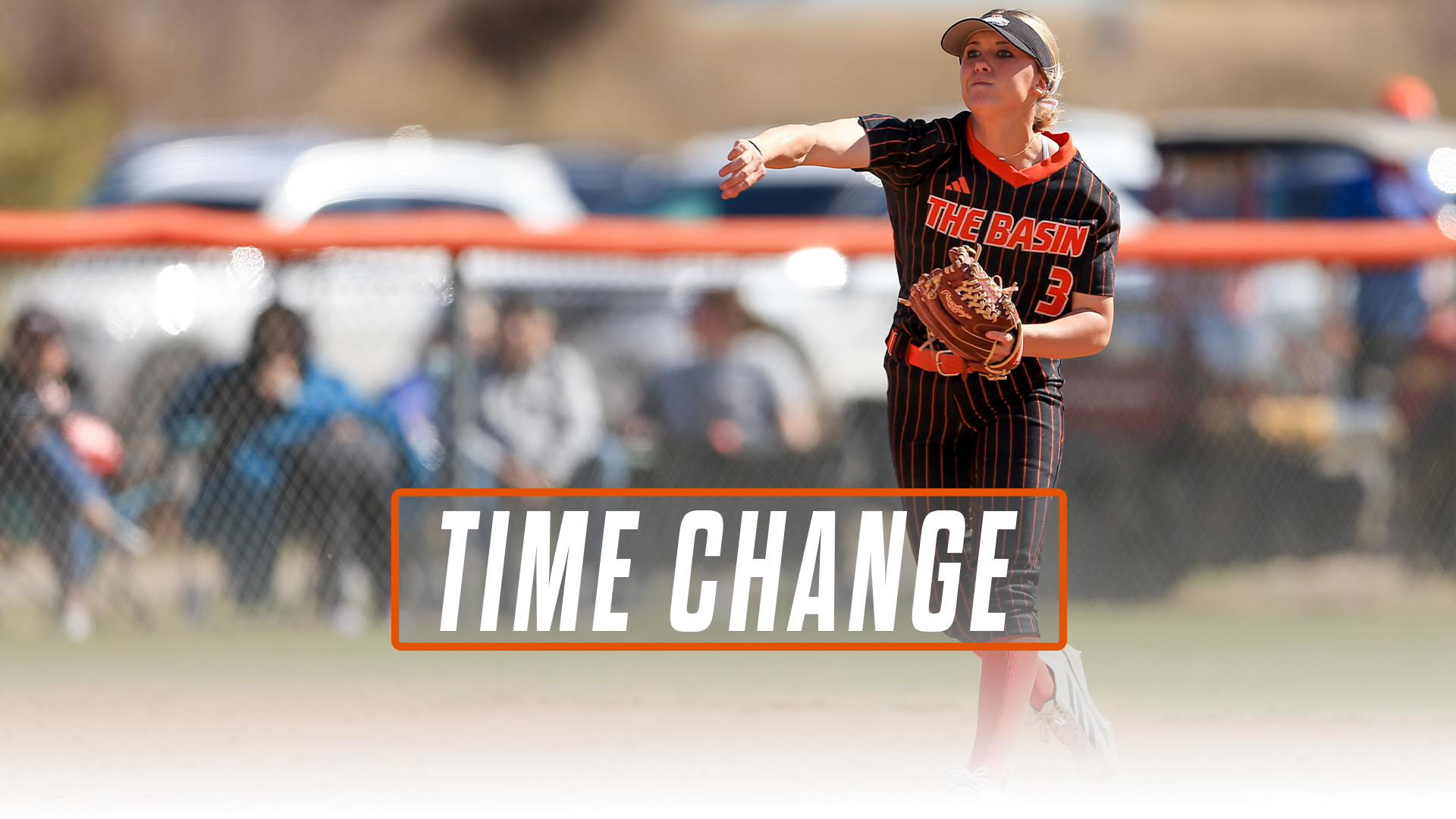 Schedule Change graphic - softball