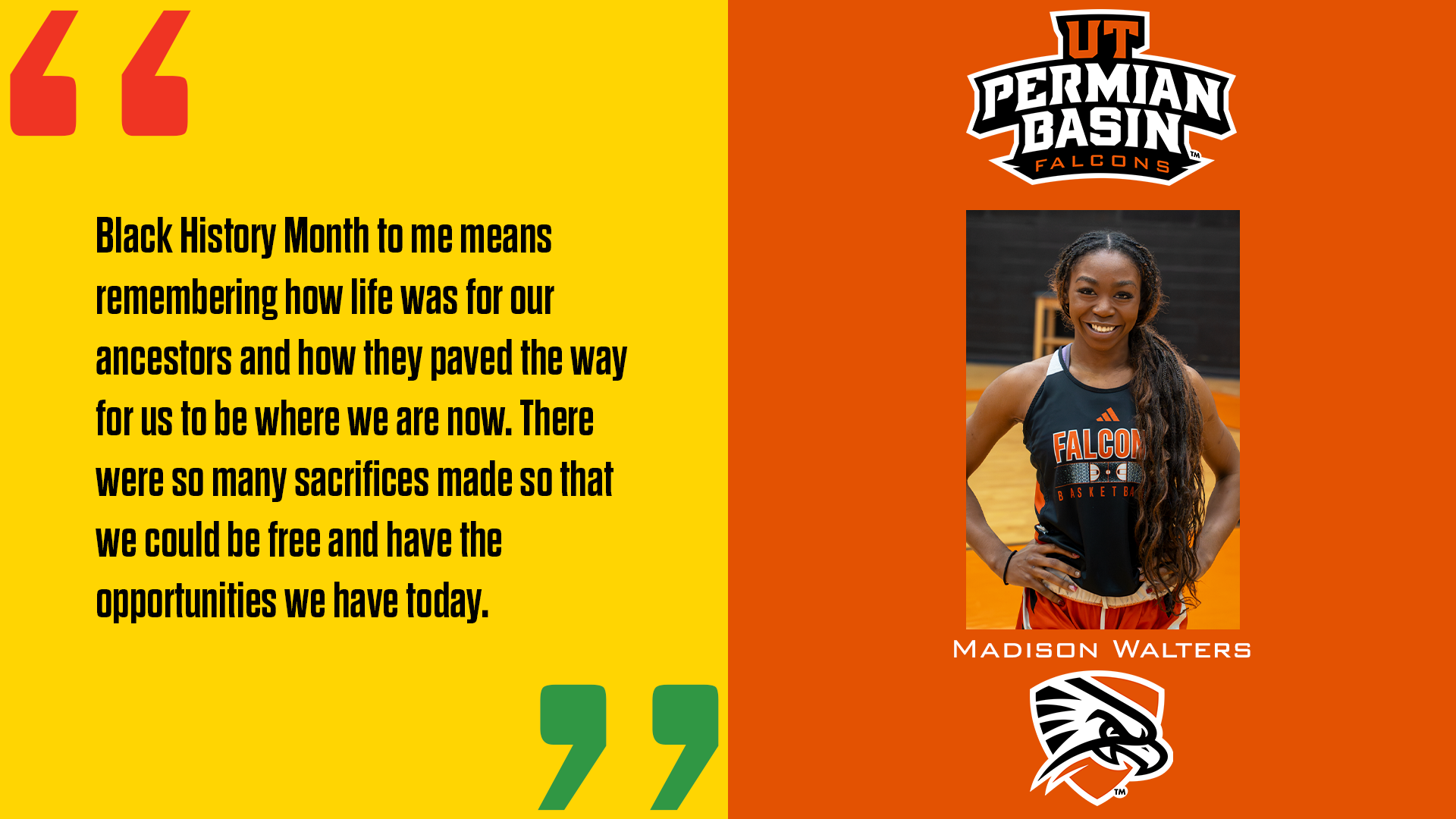 Black History Month - Madison Walters