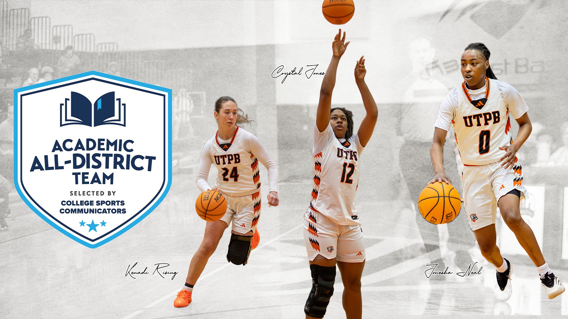 Women's basketball Academic All District
