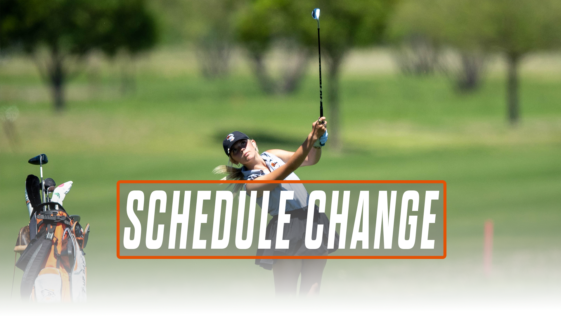 Schedule Change - Women's Golf