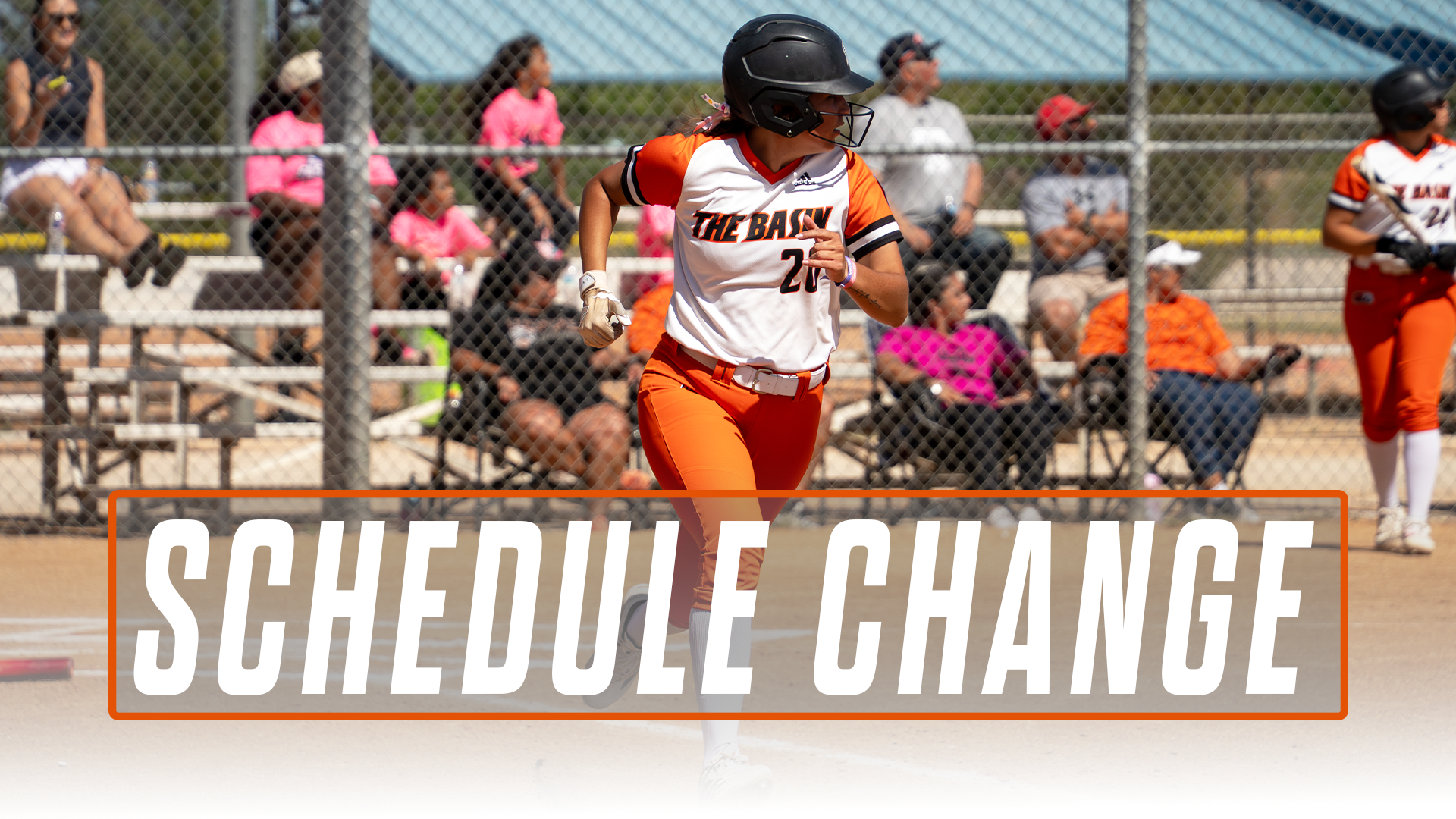 Schedule Change softball series against Eastern N.M.
