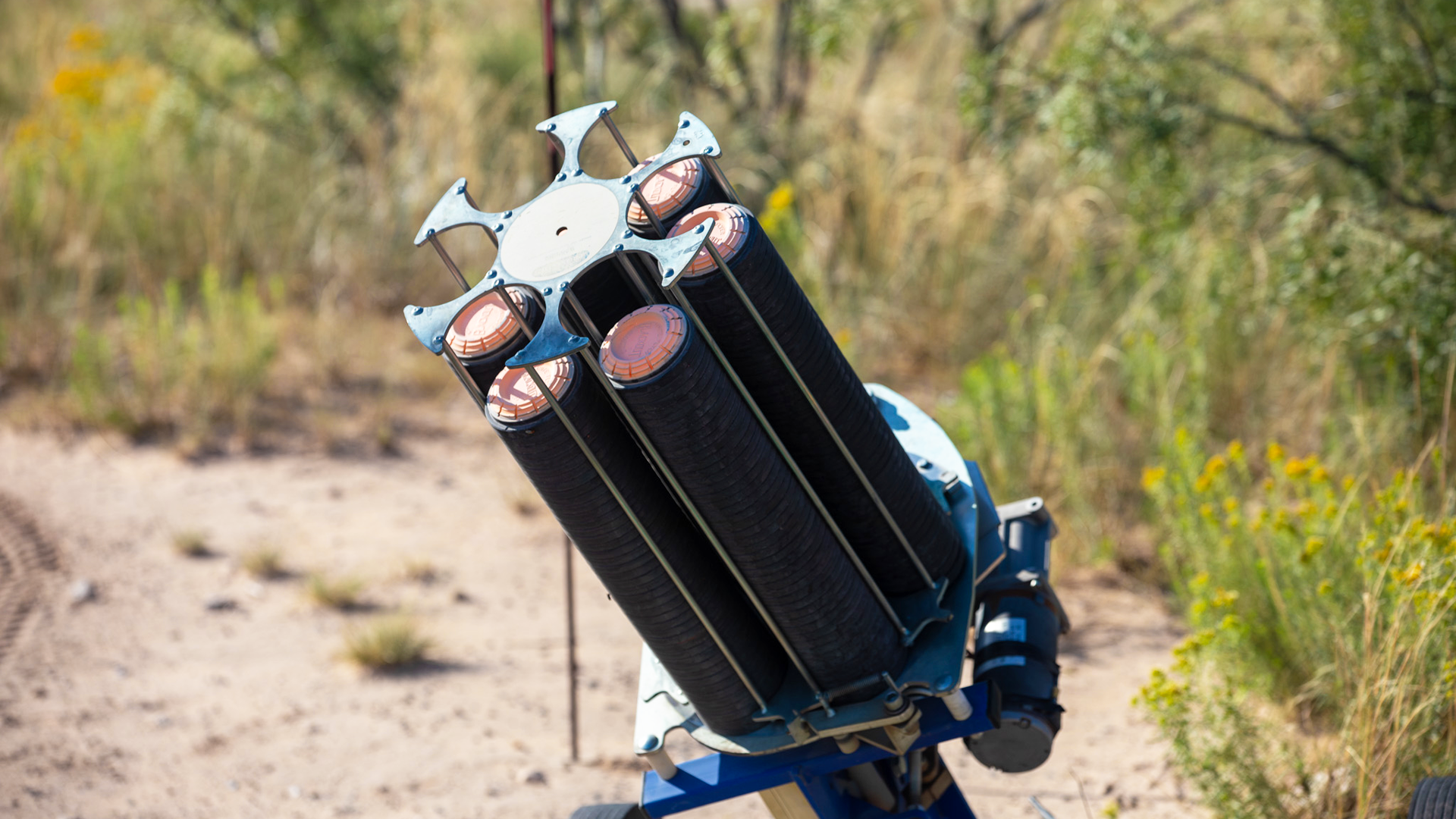 2025 The Pursuit Clayshoot photo of Clay Pigeon thrower