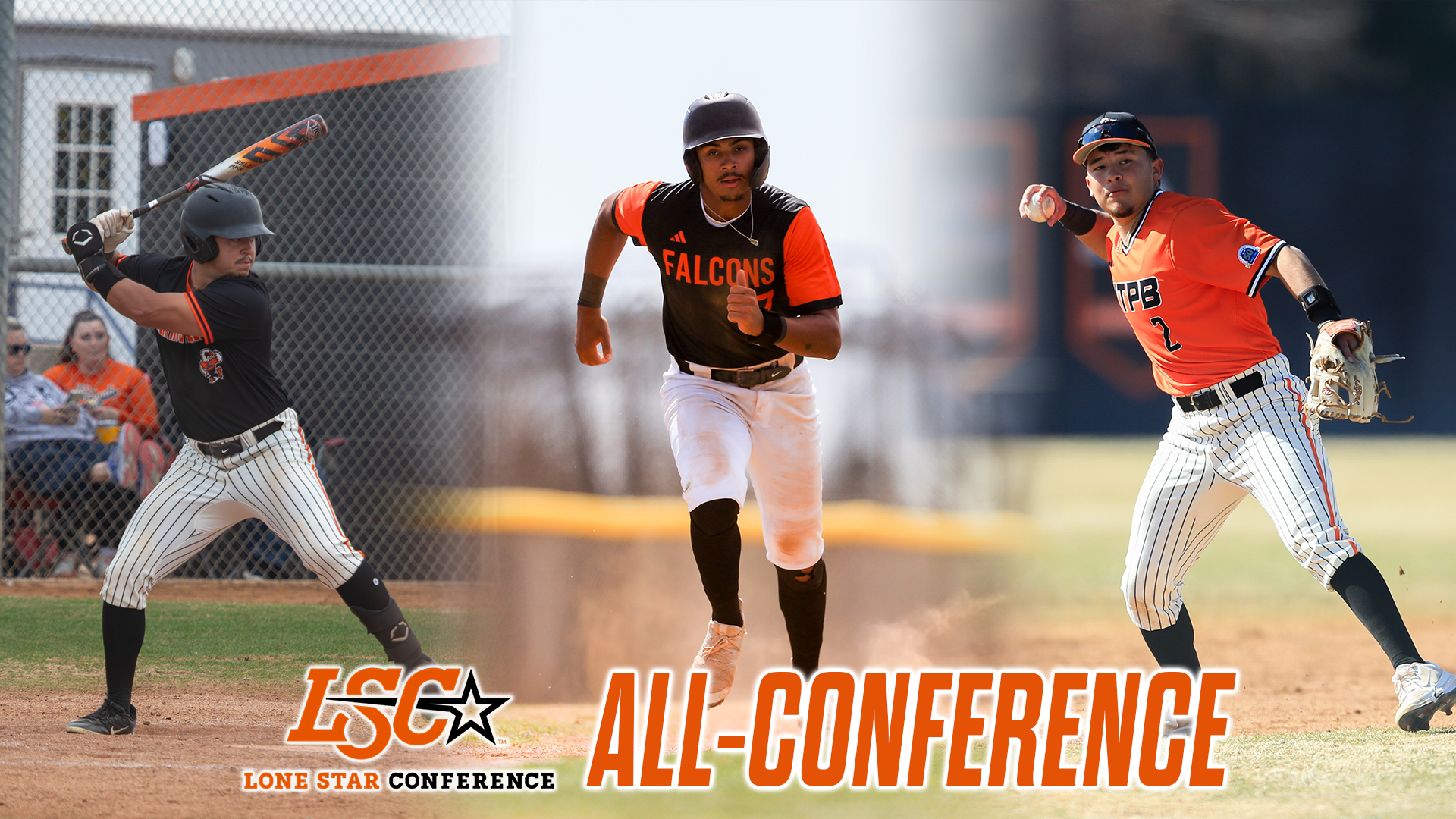 2026 All Conference graphic for baseball
