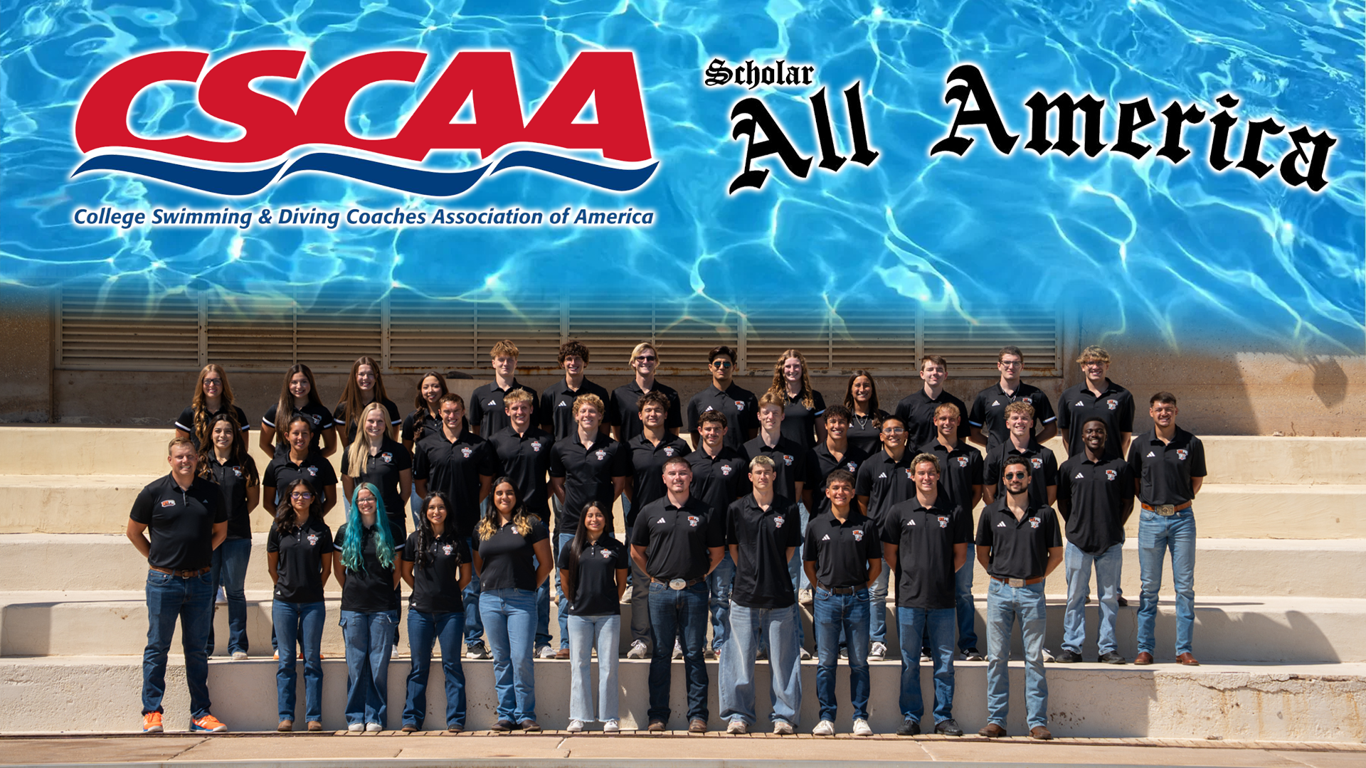 2026 CSCAA Scholar All America Team photo