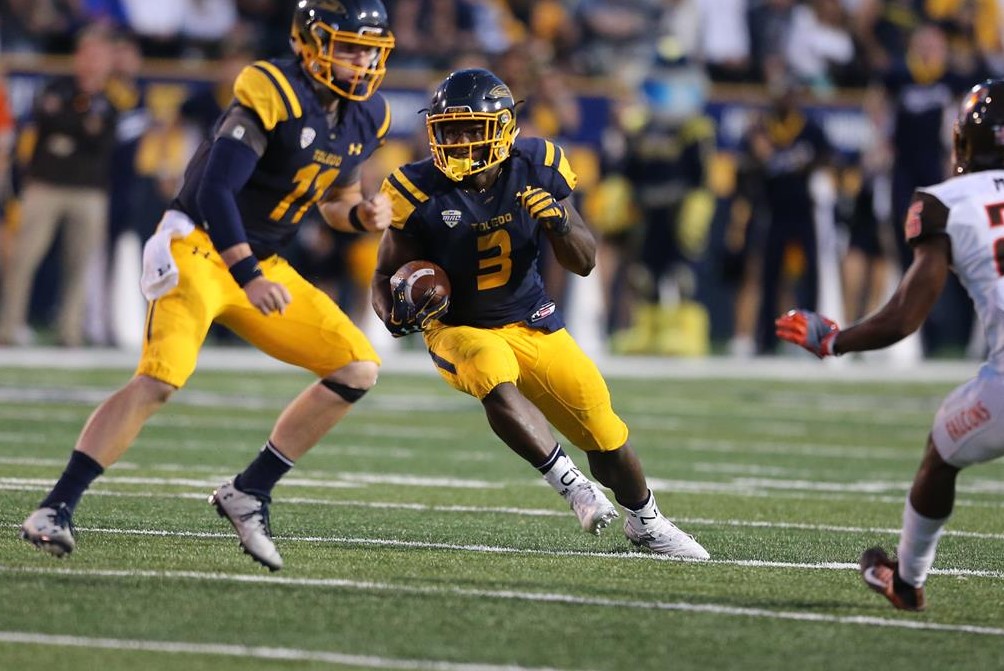 Kareem Hunt Football University of Toledo Athletics