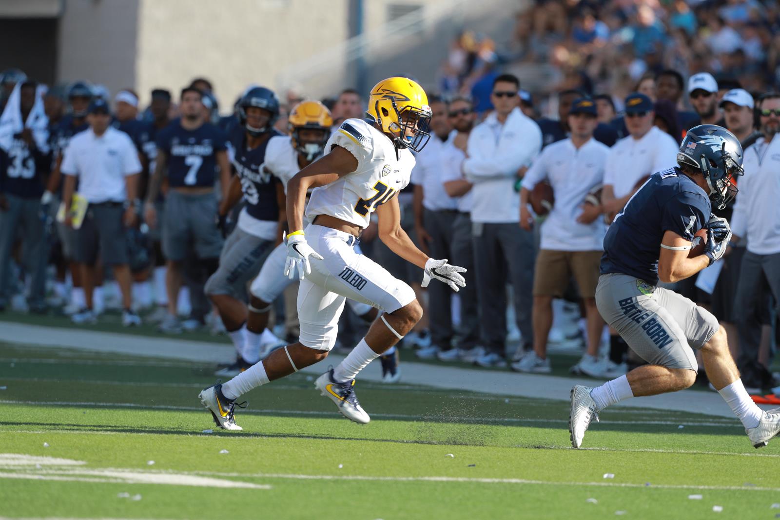 Justin Clark Football University of Toledo Athletics
