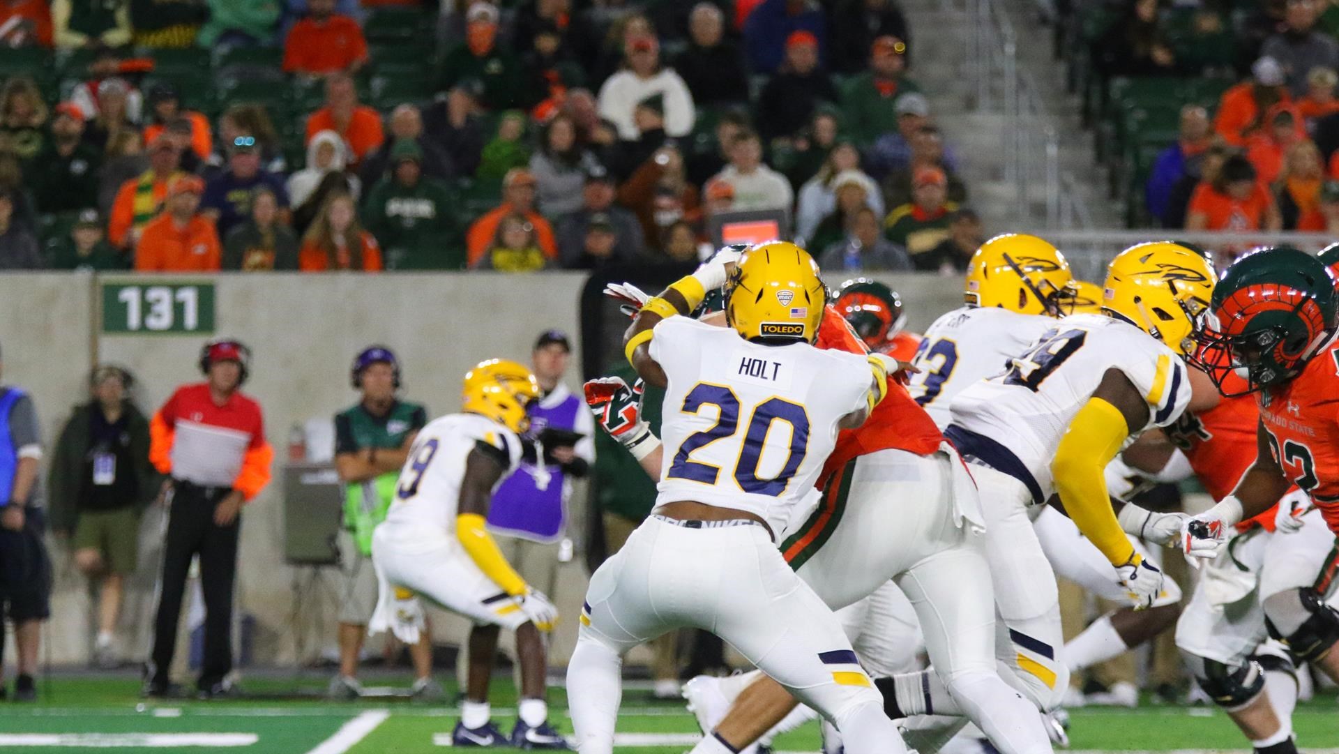 Saeed Holt Football University of Toledo Athletics