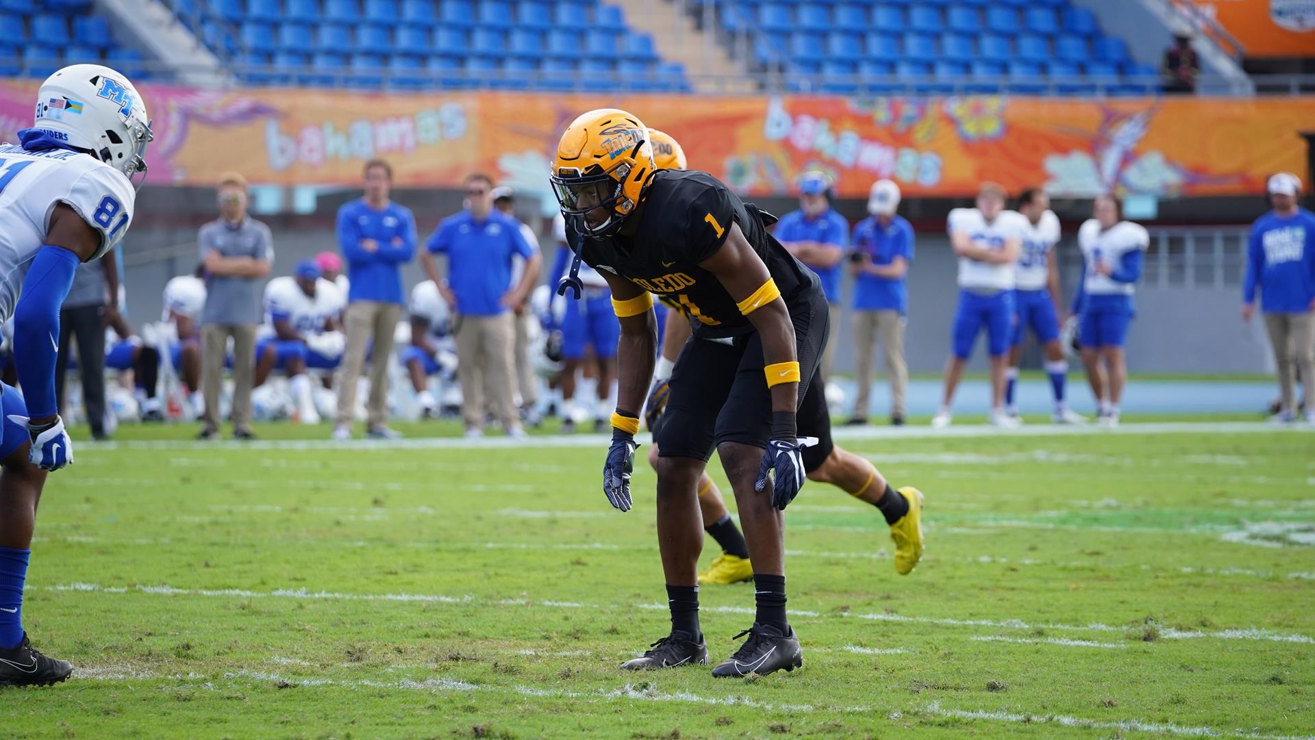 Tycen Anderson Football University of Toledo Athletics