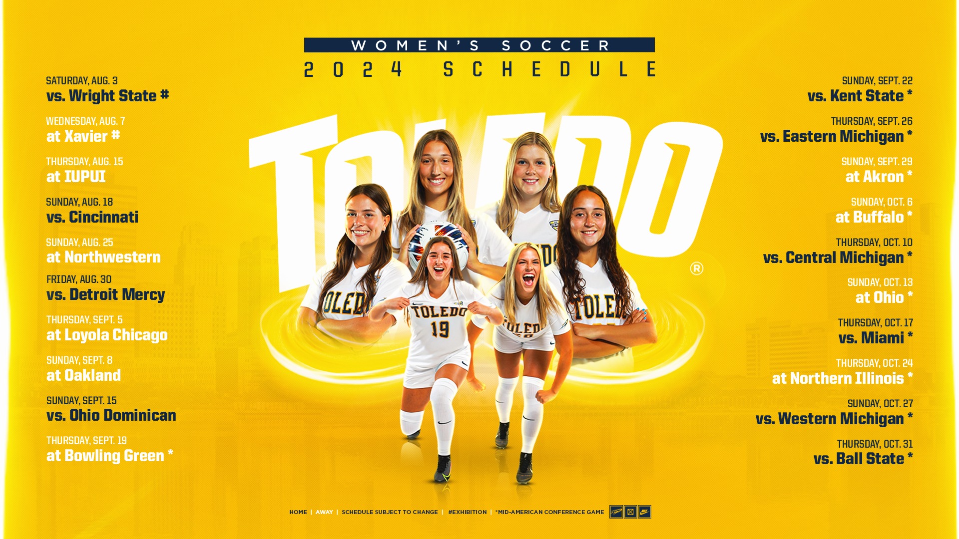 Toledo Opens 2024 Season against IU Indy, Cincinnati University of Toledo Opens 2024 Season against IU Indy, Cincinnati University of
