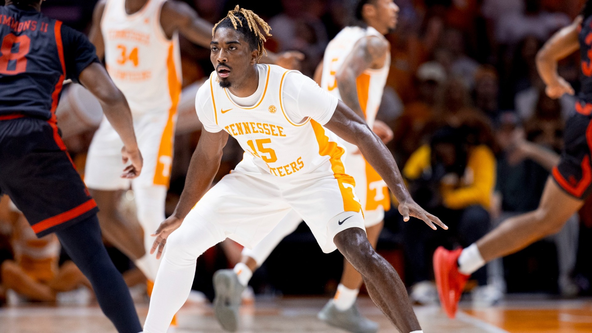Jahmai Mashack Men's Basketball University of Tennessee Athletics