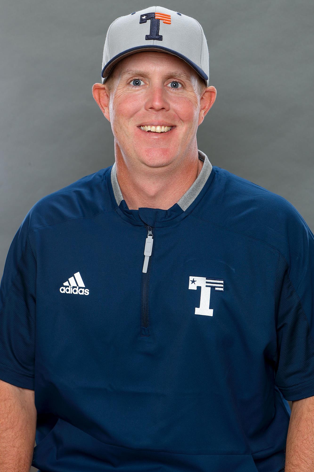 UT Tyler baseball assistant coach Wade Pope