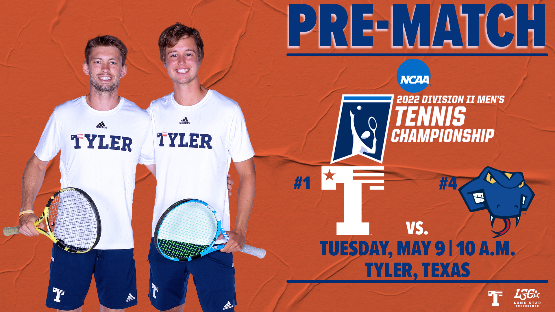 Men’s Tennis Set for Regional Battle With Rattlers University of